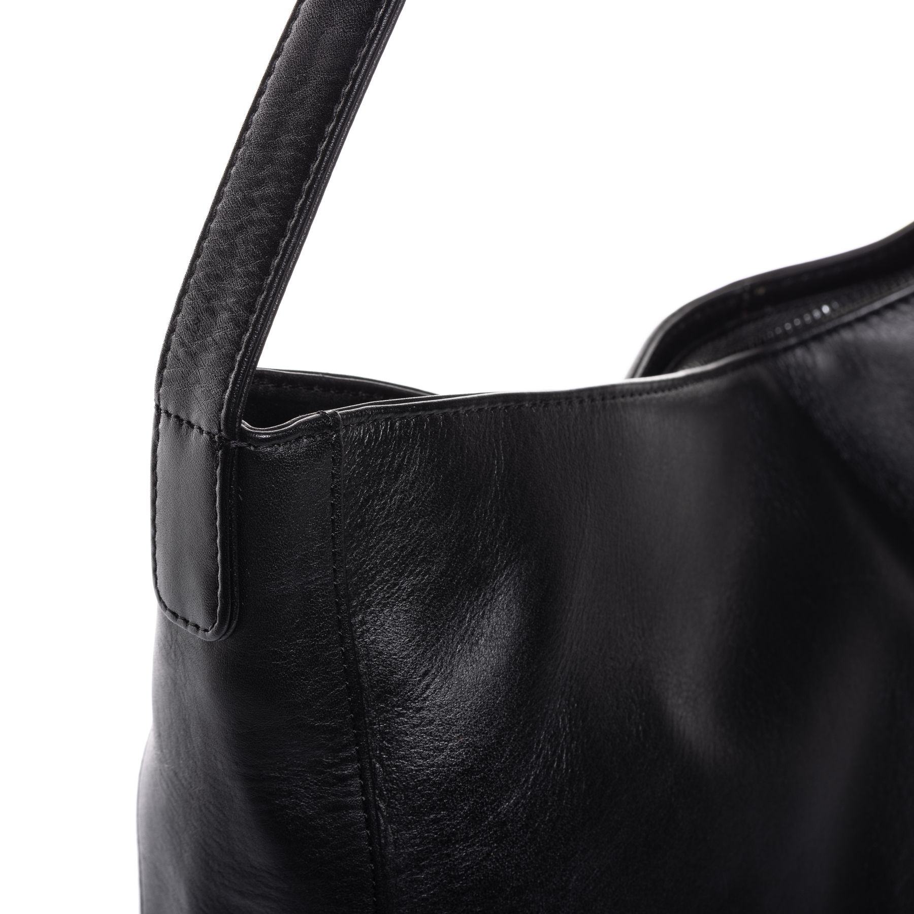 FEYNSINN BERLIN Schultertasche Leder NURI schwarz 36643