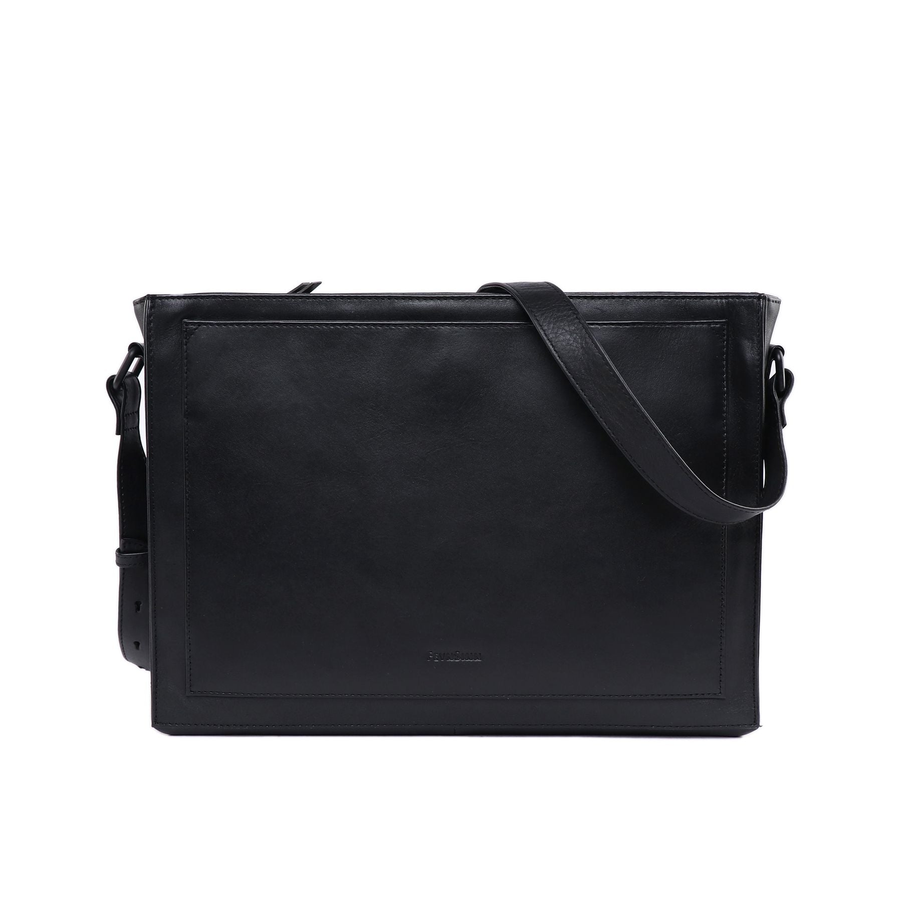 FEYNSINN BERLIN Schultertasche Leder SELVA schwarz 37210