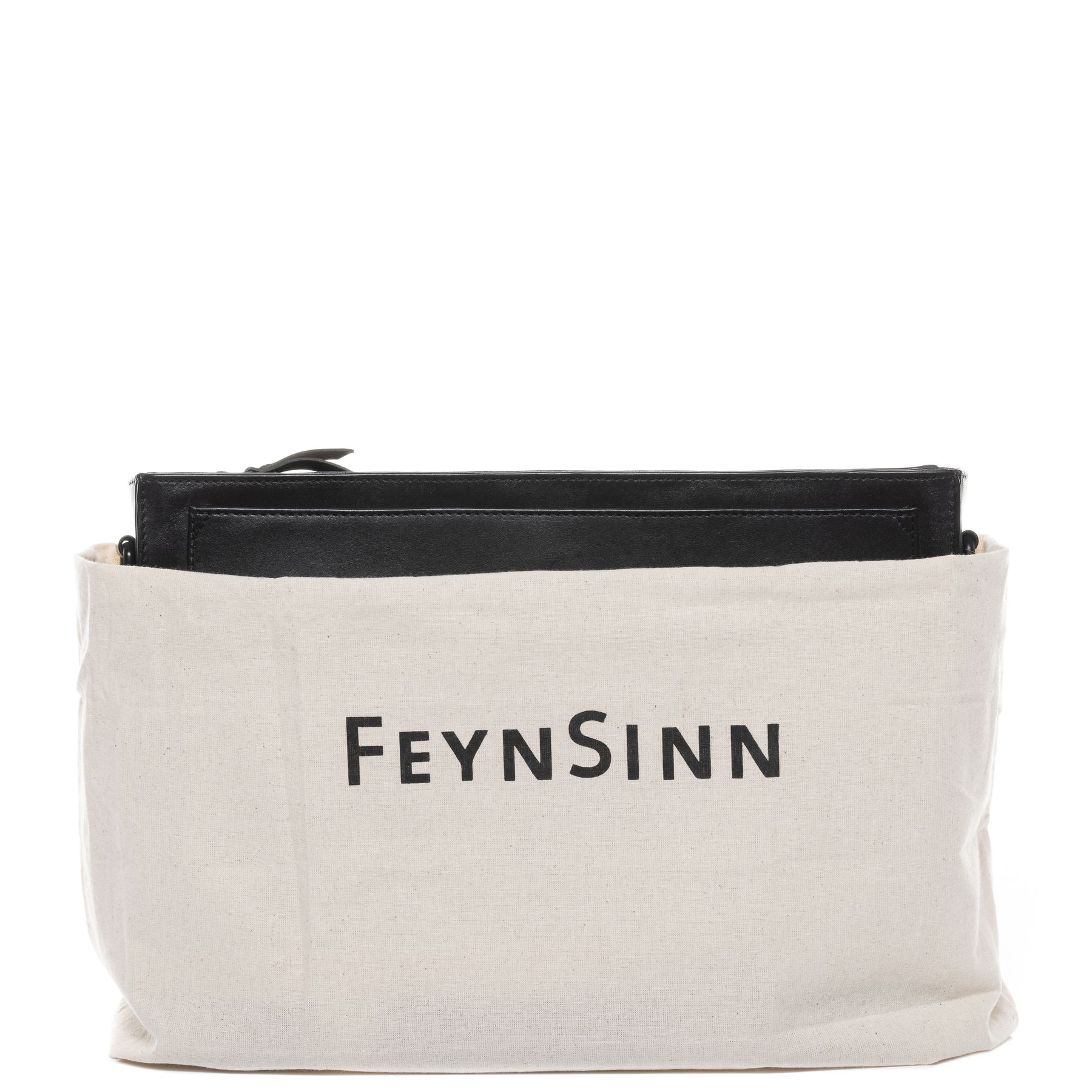 FEYNSINN BERLIN Schultertasche Leder SVEA schwarz 36628