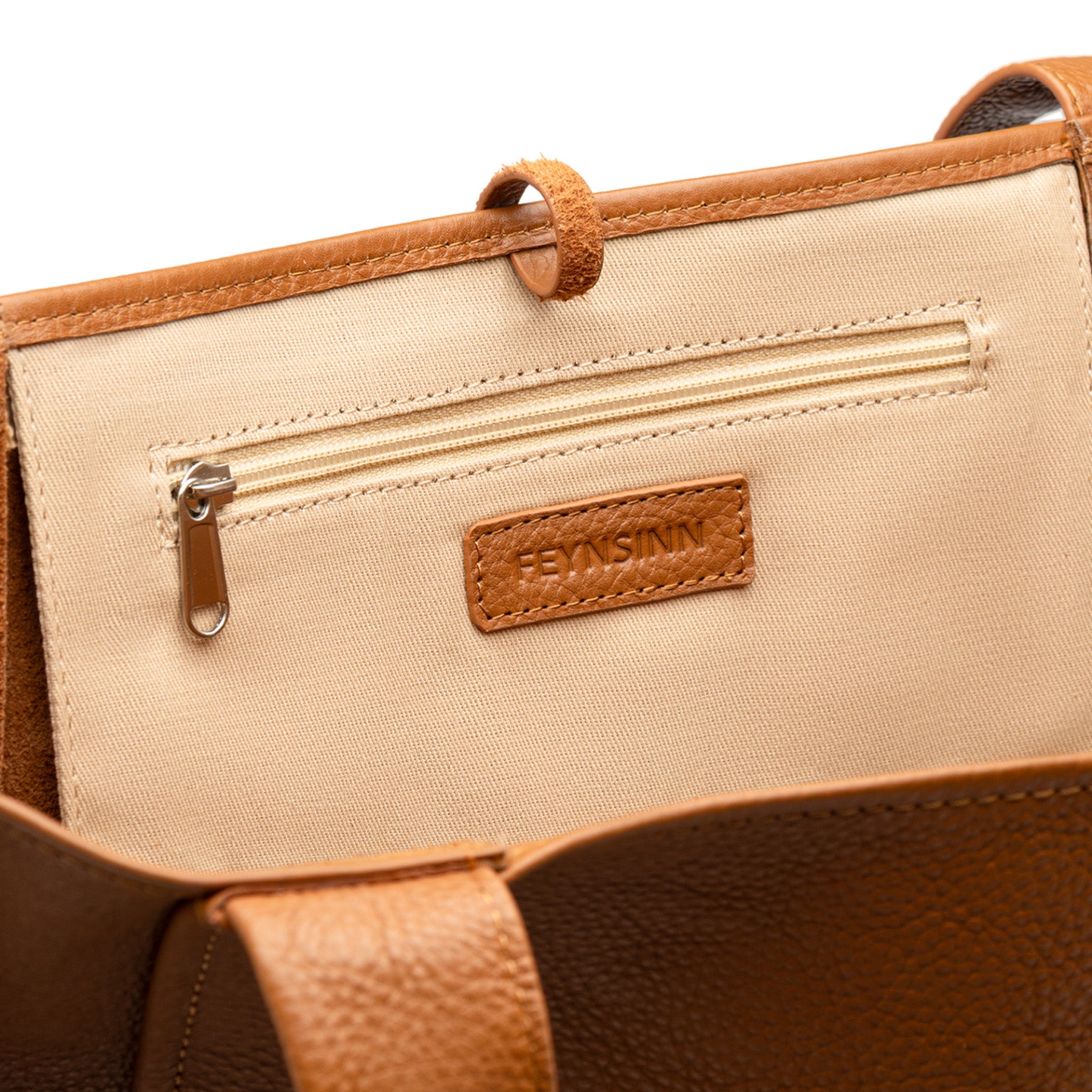 LINN Shopper Rambler braun Innentasche