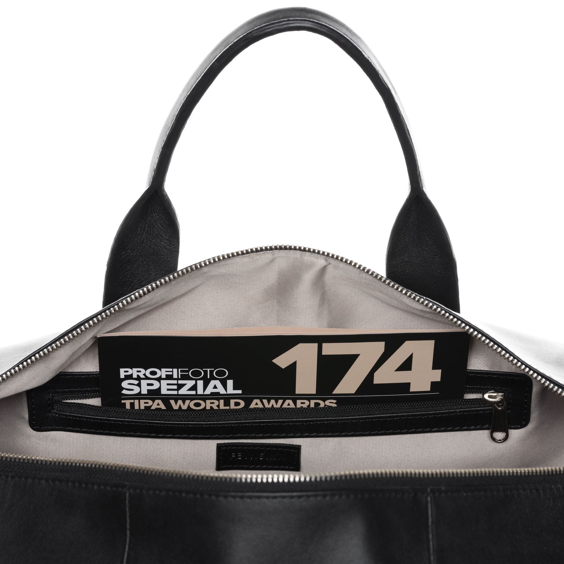 FEYNSINN BERLIN Reisetasche Weekender Leder TROY schwarz 27571