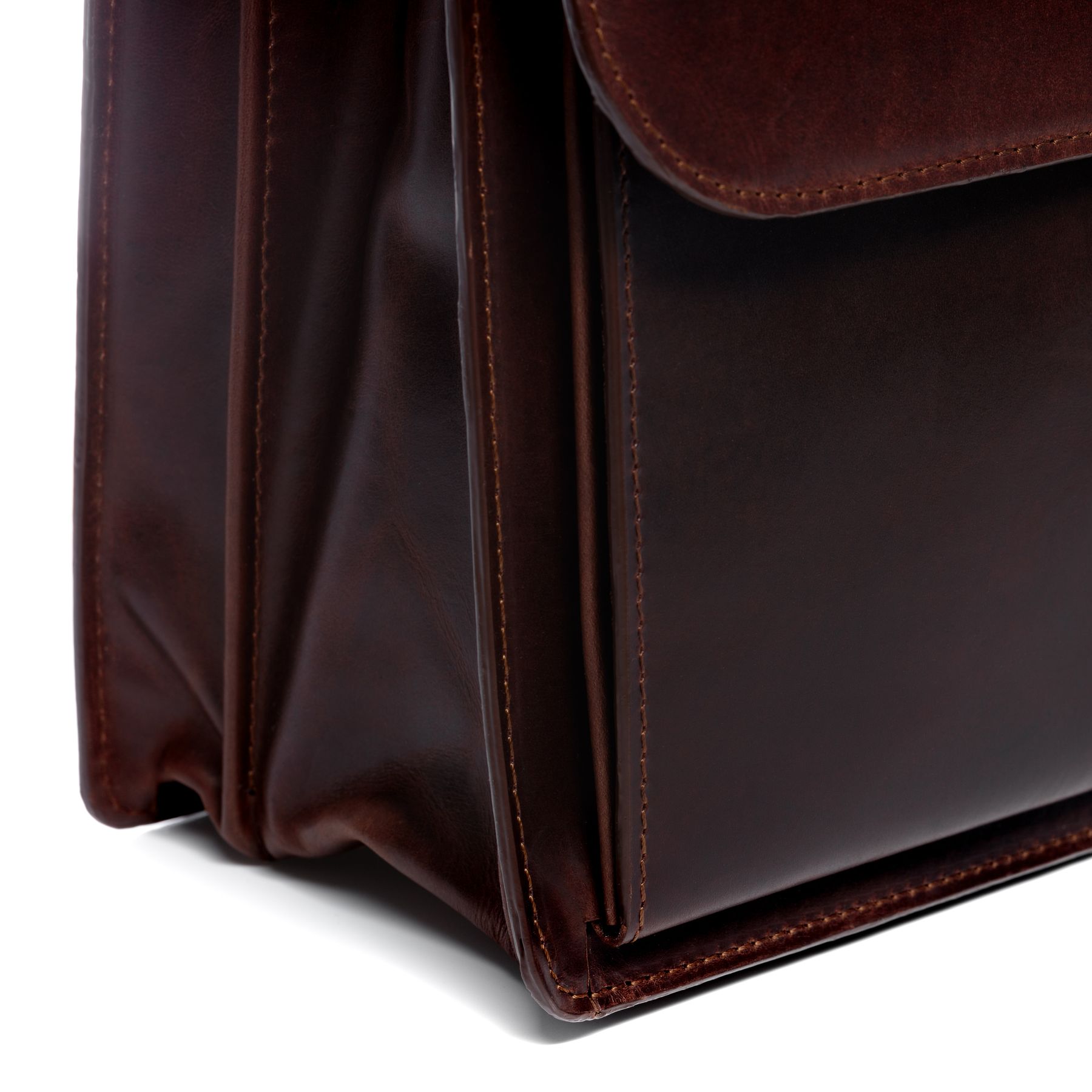 FEYNSINN BERLIN Aktentasche Leder XL EMILIO braun-cognac 16323