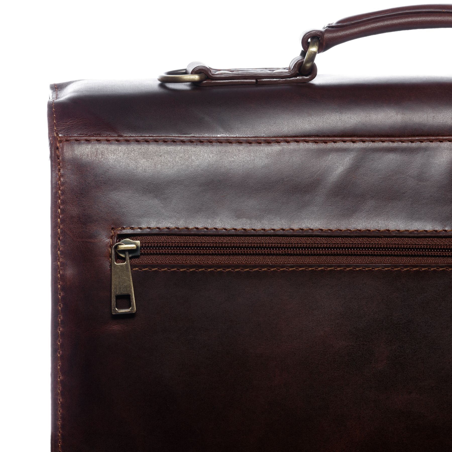 FEYNSINN BERLIN Aktentasche Leder XL EMILIO braun-cognac 16325