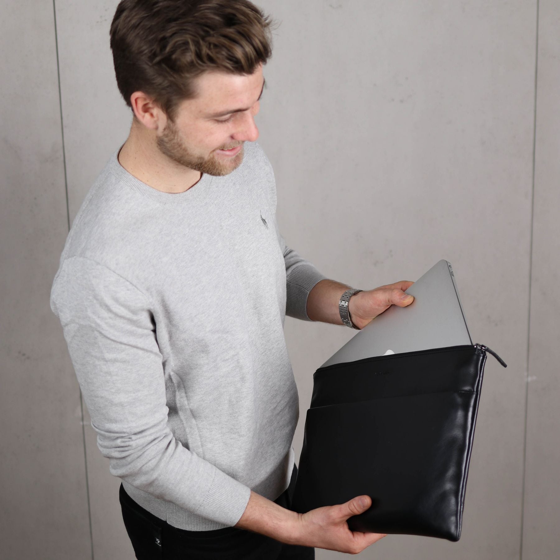 FEYNSINN BERLIN Laptoptasche Leder MiKa  32935