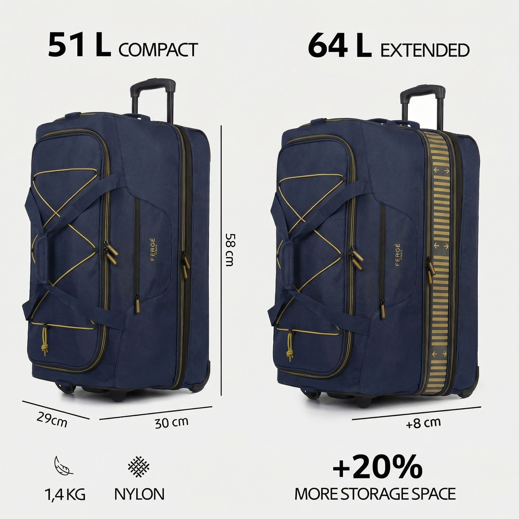 Paris2.0_Blau_Gelb_Handgepäck_Maße