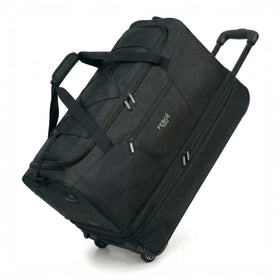 Erweiterbare Reisetasche Handgepäck mit Rollen PARIS schwarz