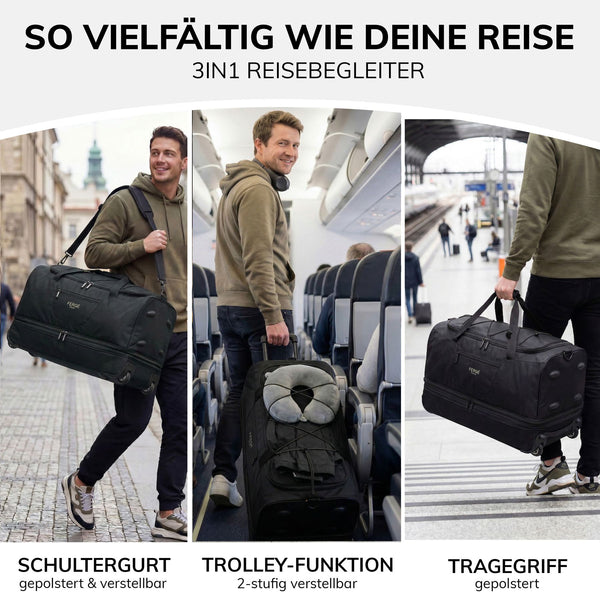 noir et jaune / XL (120L)