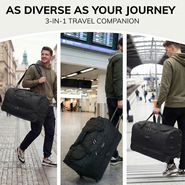 schwarz-gelb / XL (120L)