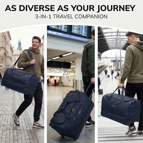 schwarz-gelb / XL (120L)