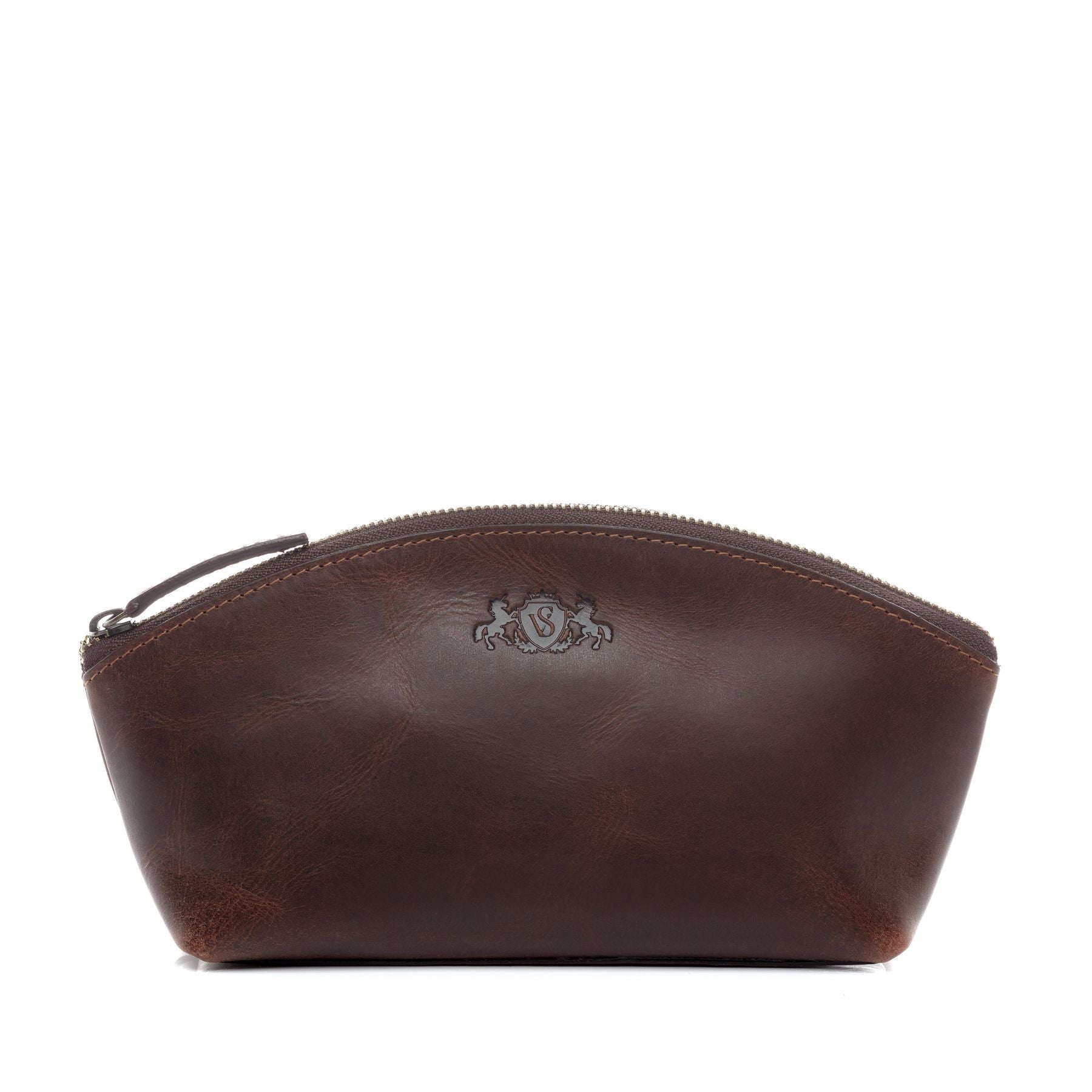 SID & VAIN Make up Bag ABBY braun-cognac 20155