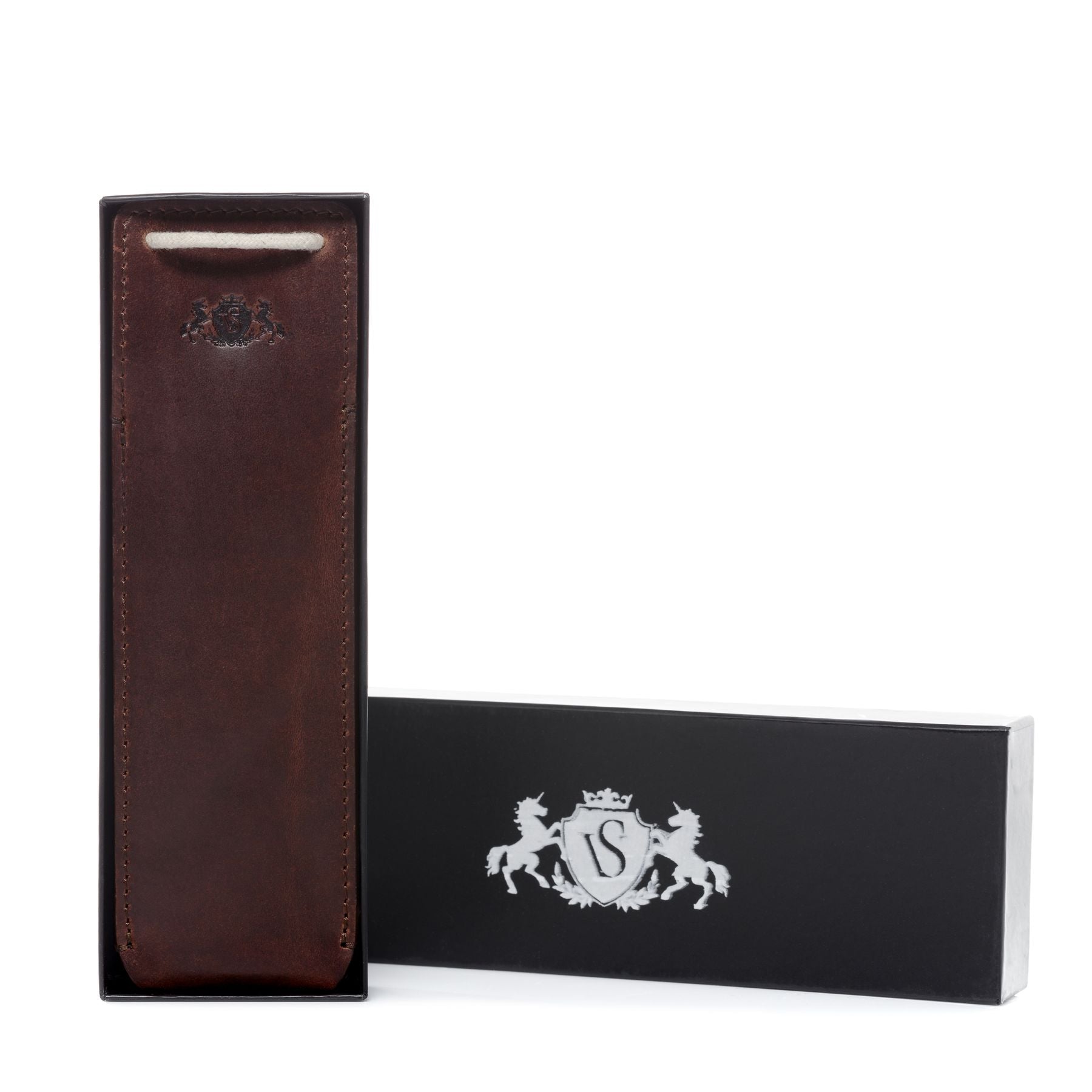 SID & VAIN Stifteetui BIG TONY braun-cognac 21803