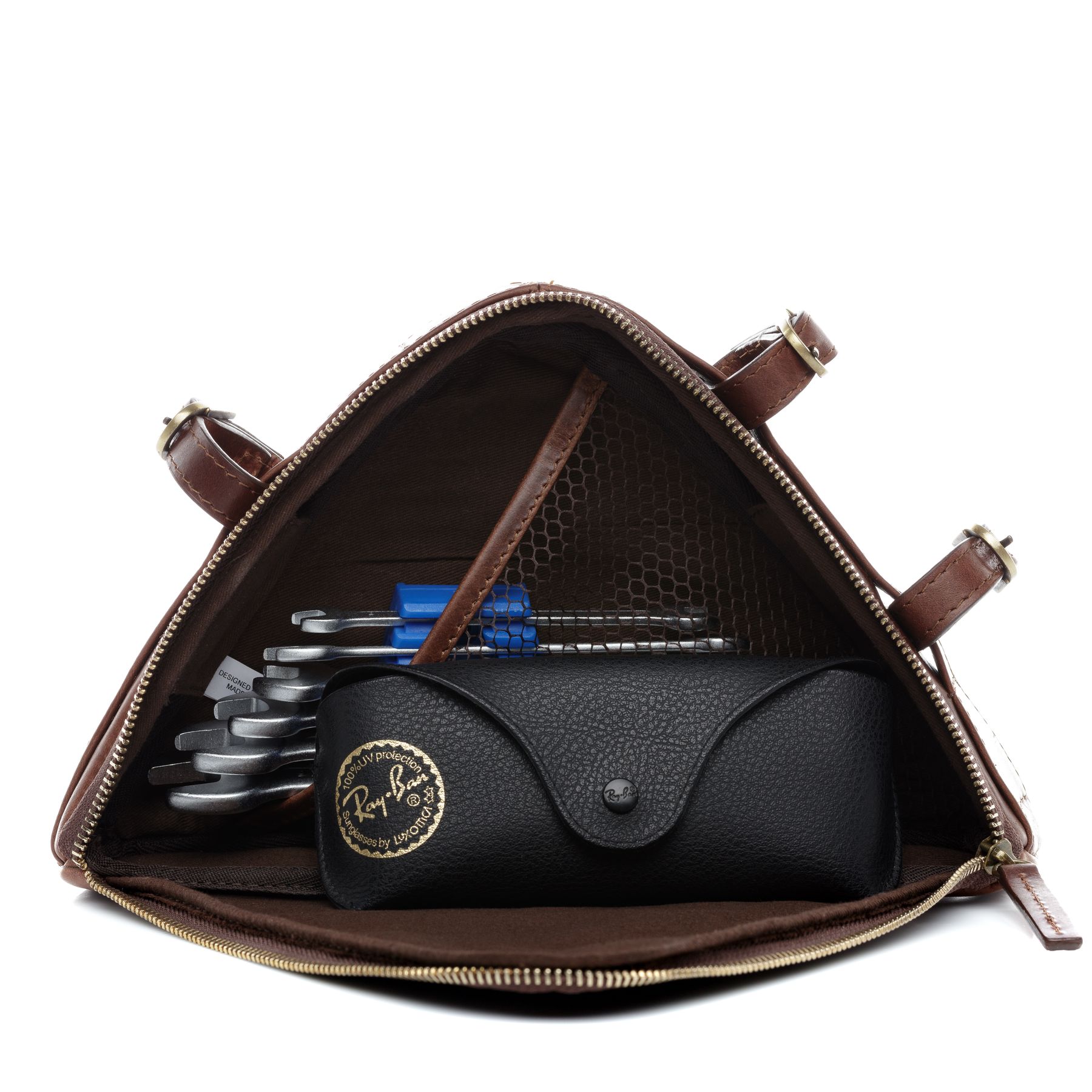 SID & VAIN Bike-Tasche klein ARCHIE braun-cognac 21024