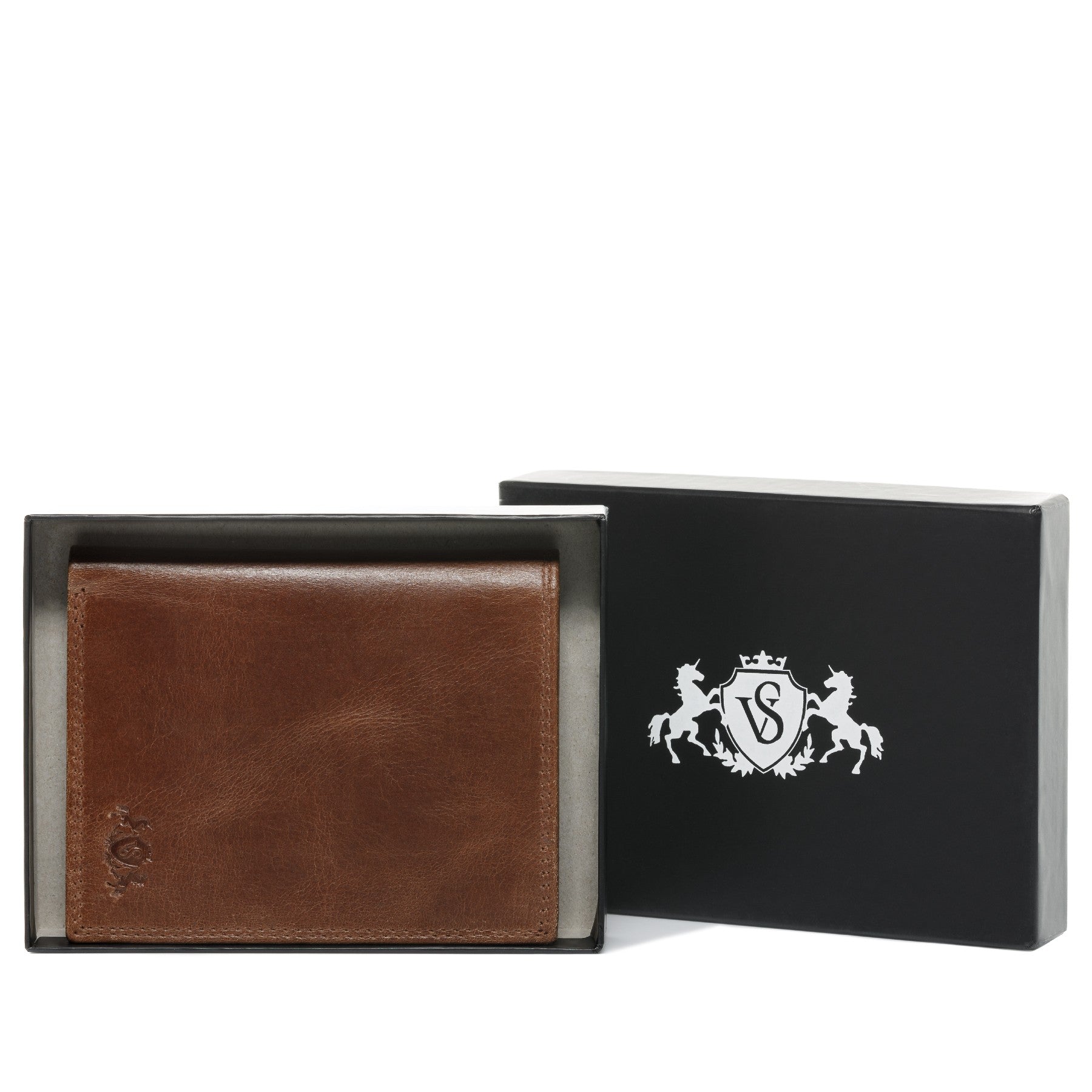 SID & VAIN Geldbeutel Leder - NorthSouth - JACK light-brown 32858
