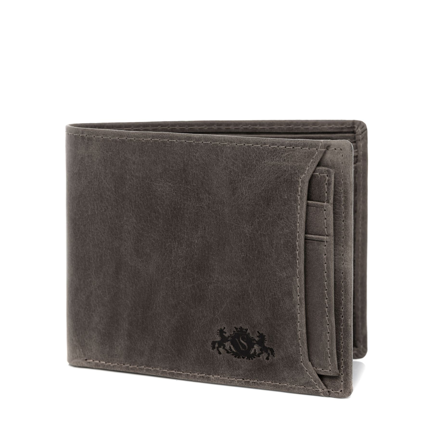 SID & VAIN Geldbeutel Leder Karten JACOB dark-brown 23609