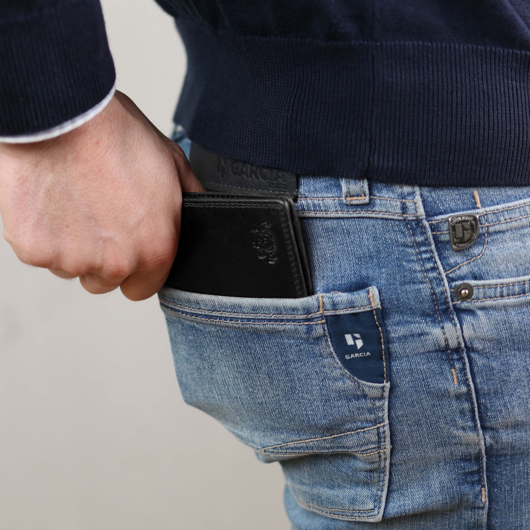 BACCINI Geldbeutel Leder EastWest - LEANDRO  32928