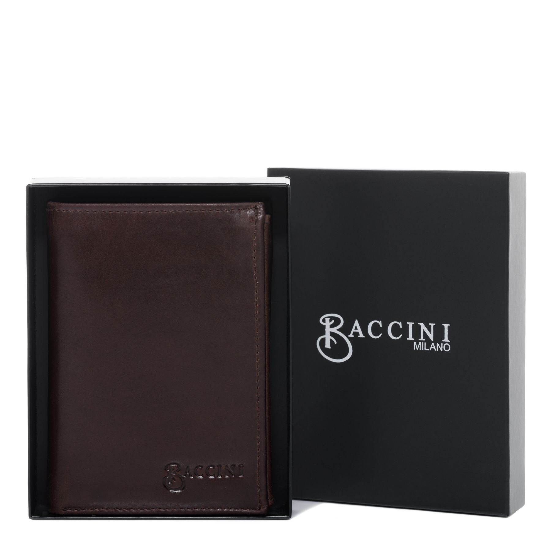 BACCINI Geldbeutel Leder EastWest - LEANDRO  32692