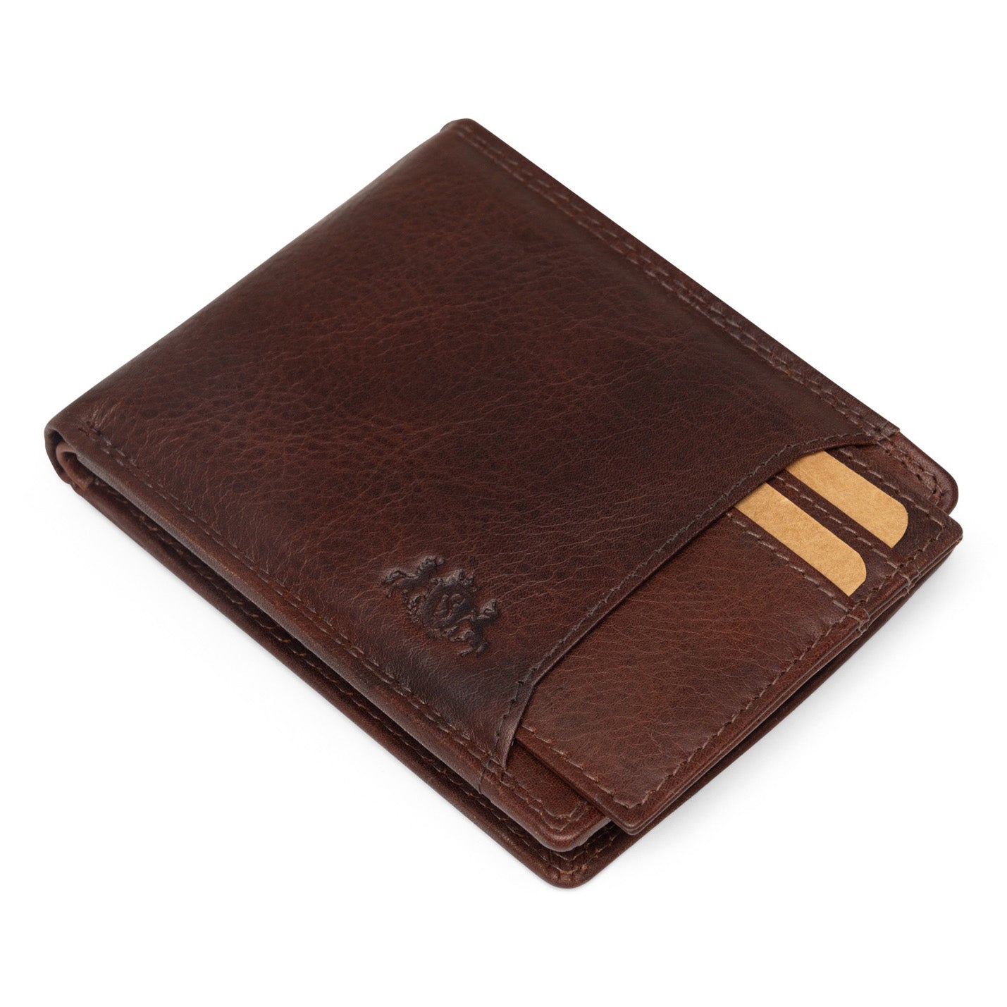 SID & VAIN Geldbeutel herausnehmbaren Karten-Halter RFID Schutz echt Leder Geldbörse extra flaches Design Herren Brieftasche JACOB 50267