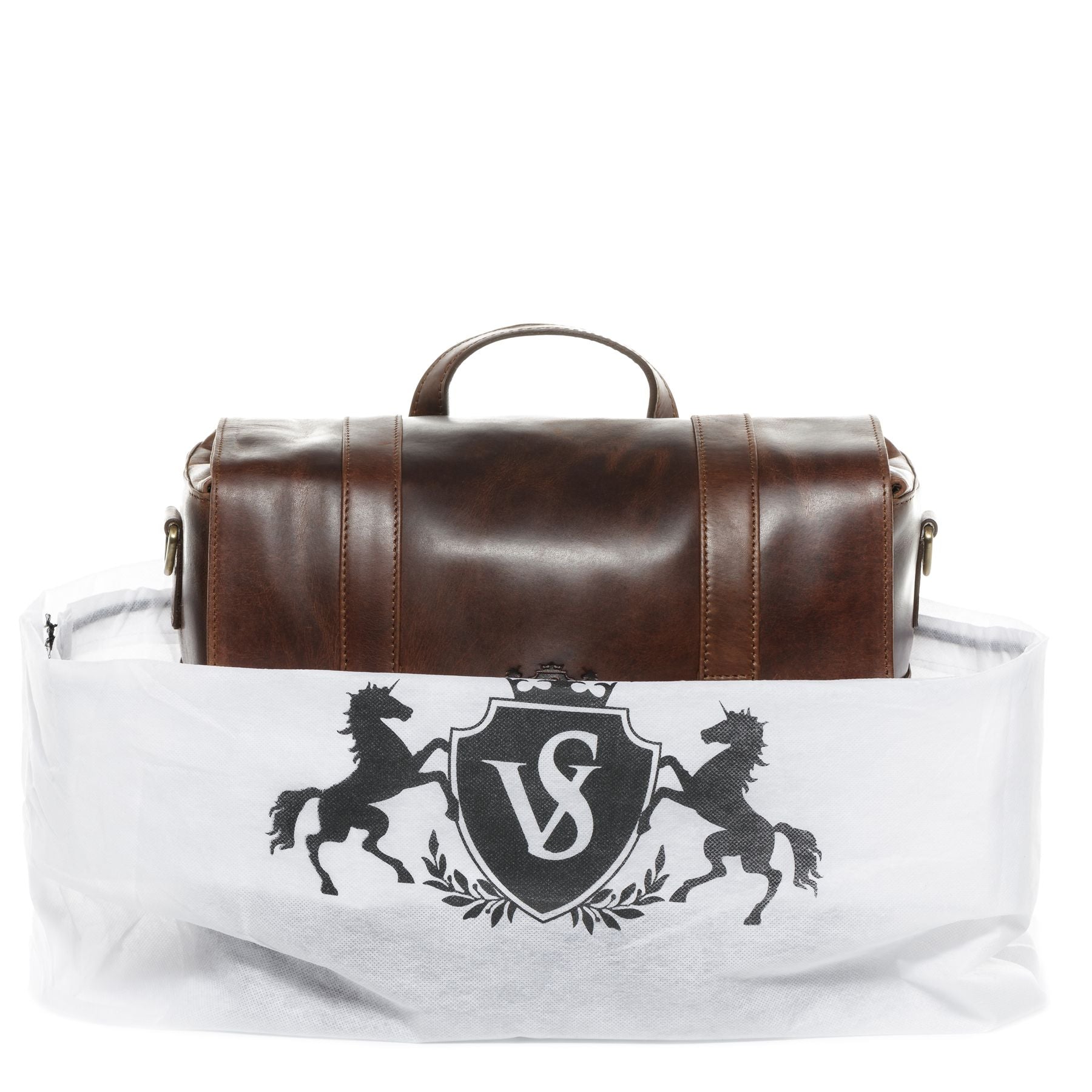 SID & VAIN Kameratasche HEATHROW braun-cognac 27649