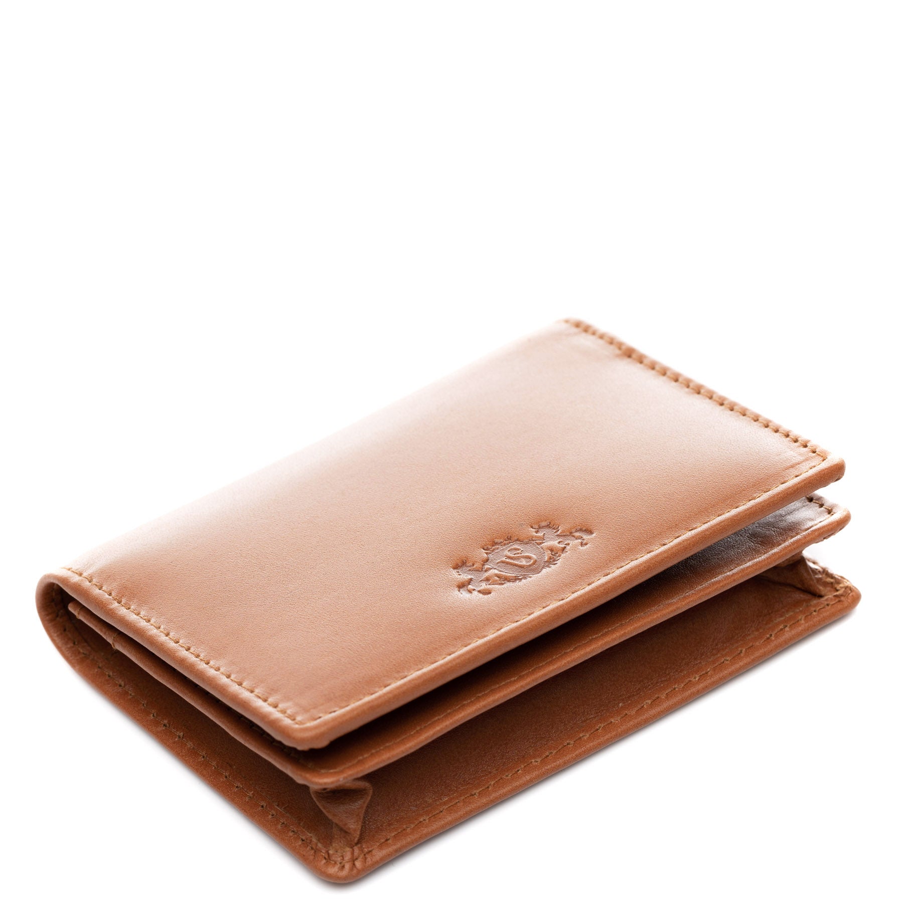 SID & VAIN Kartenhalter Leder COLBY schwarz oder hellbraun 38991