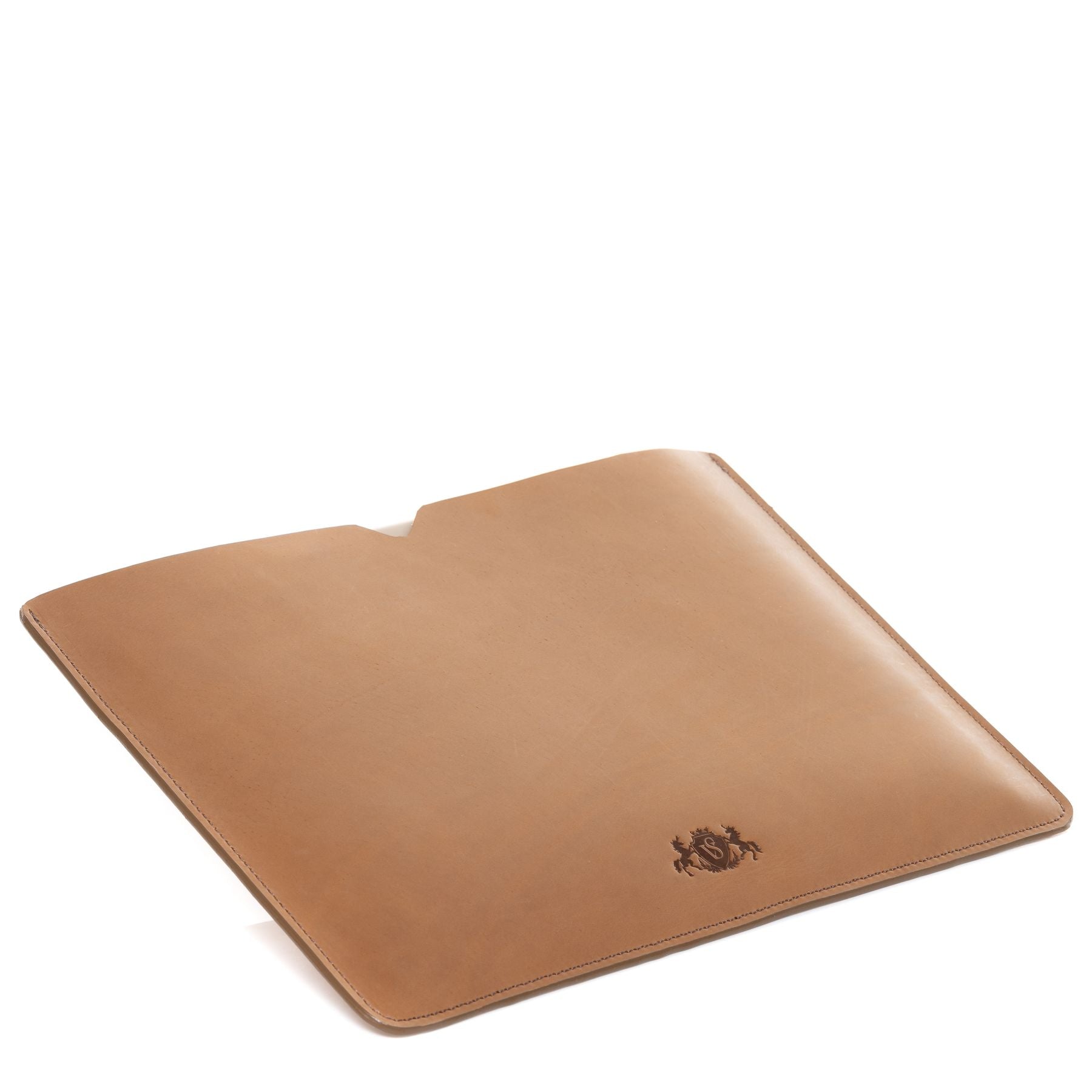SID & VAIN Laptophülle Leder klein RORY natural-light-tan 36749