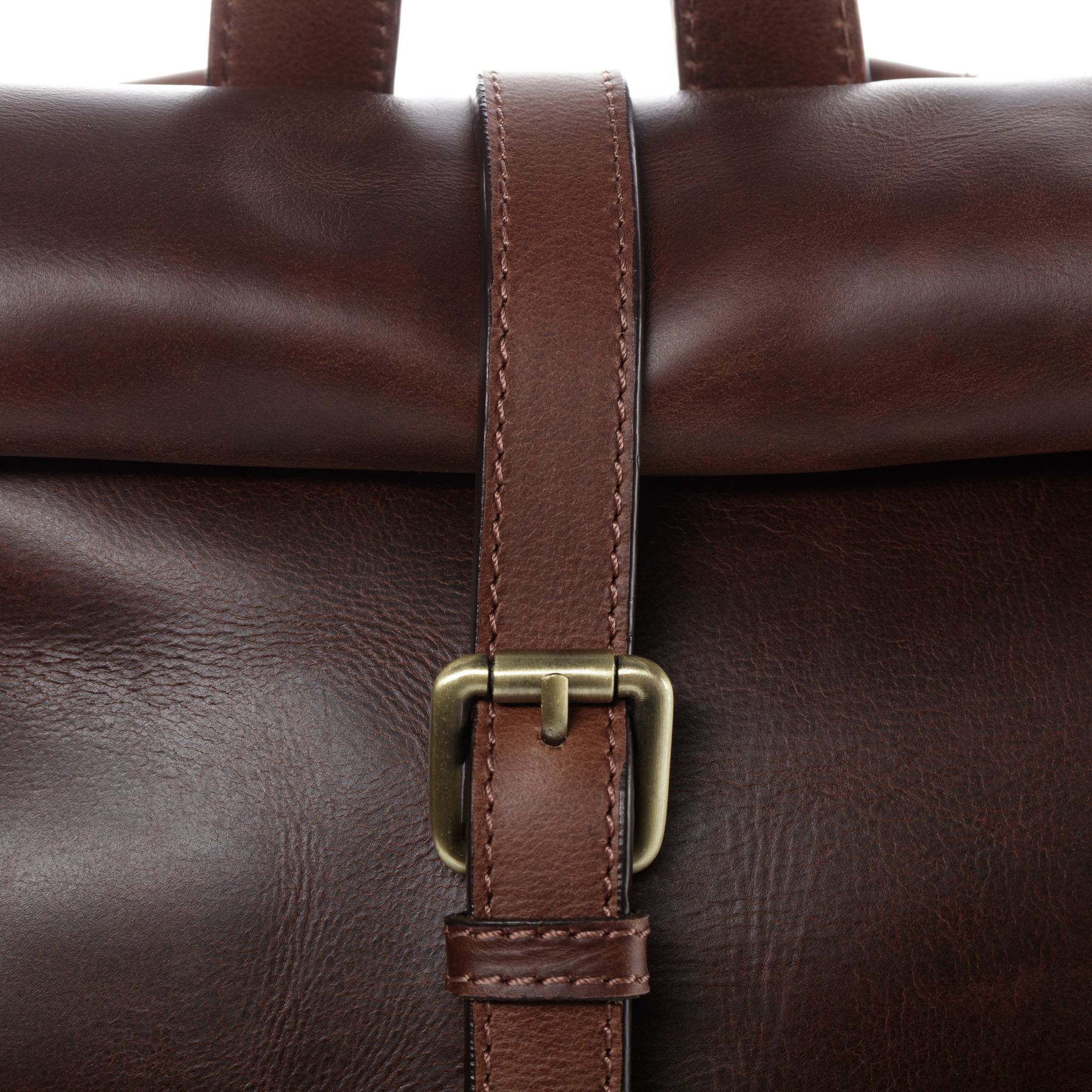 SID & VAIN Rucksack Leder JAY dark-brown 20812