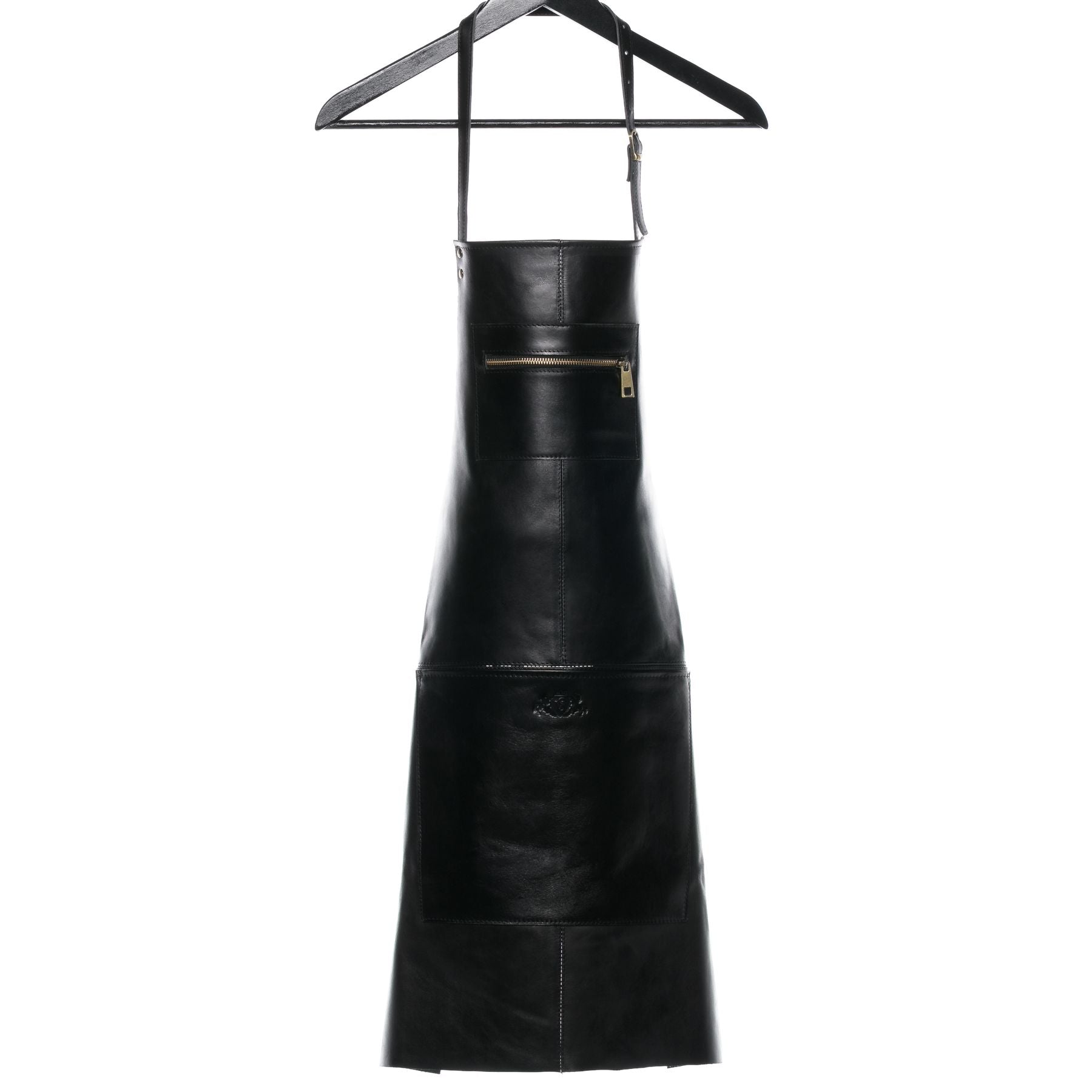 SID & VAIN Lederschürze Leder HEATHROW braun Grillschürze  47406