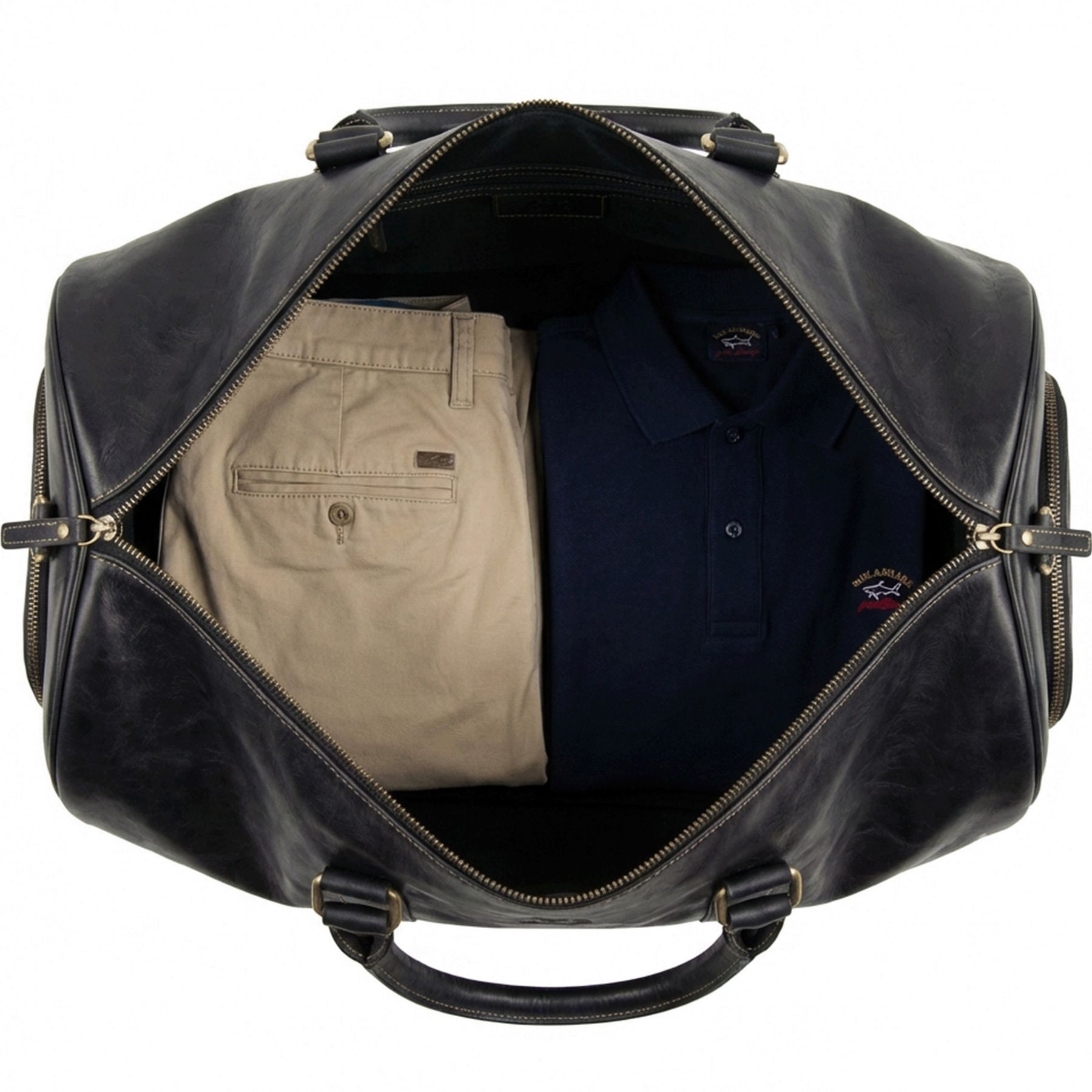 6376-SID & VAIN travel-weekender - XL - NT-68 - HANK BLACK HUNTER-Detail-5