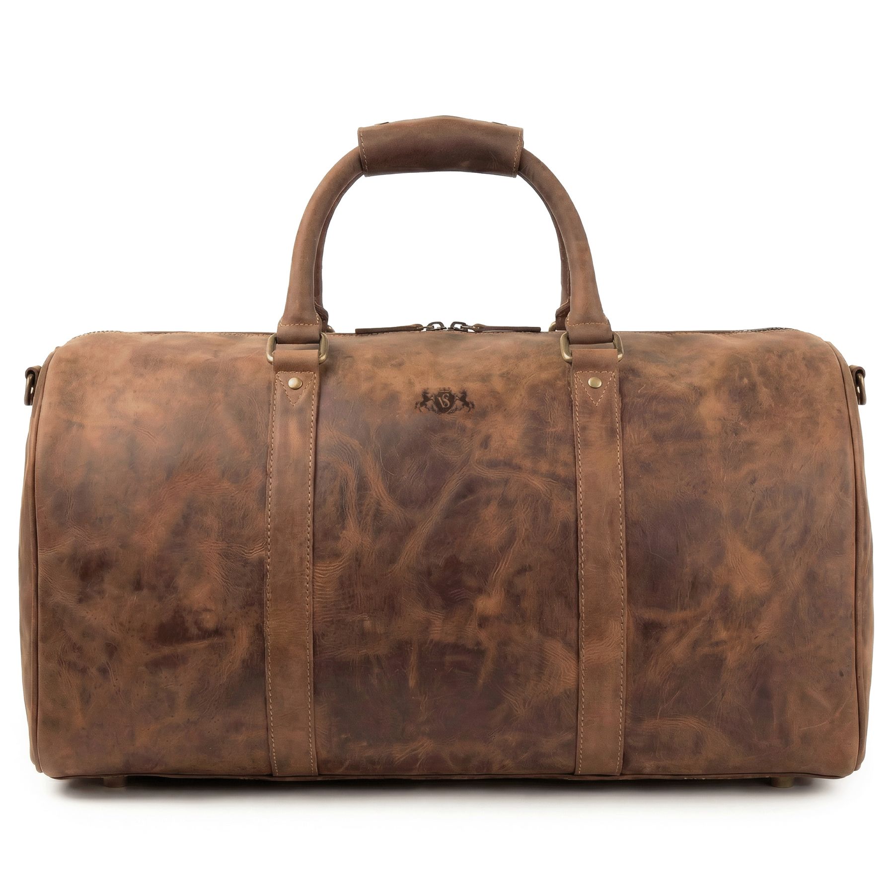 6375-SID & VAIN travel-weekender - XL - NT-68 - HANK 401-Light-Cognac HUNTER-measure