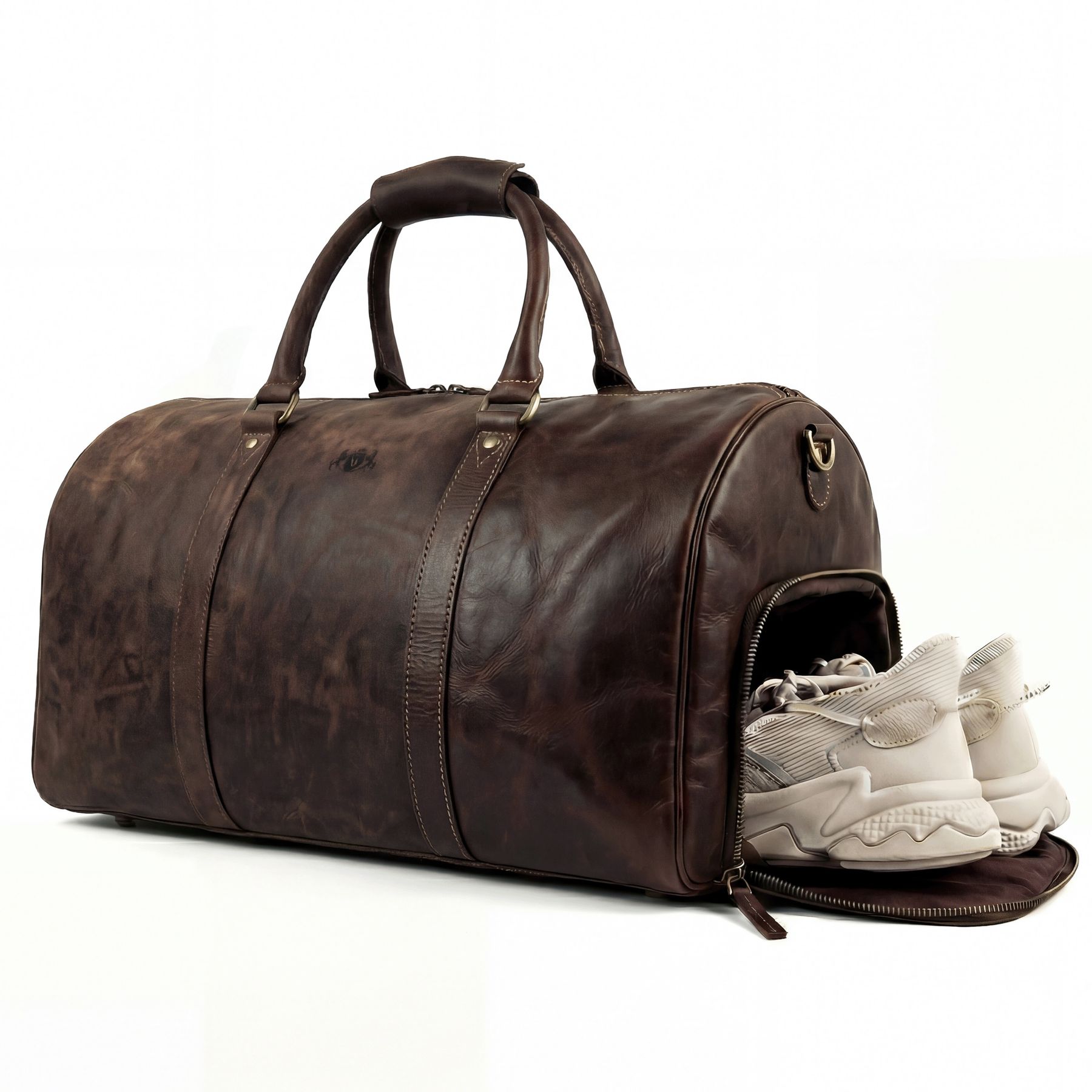 6373-SID & VAIN travel-weekender - XL - NT-68 - HANK 408-Choco HUNTER-gallerie