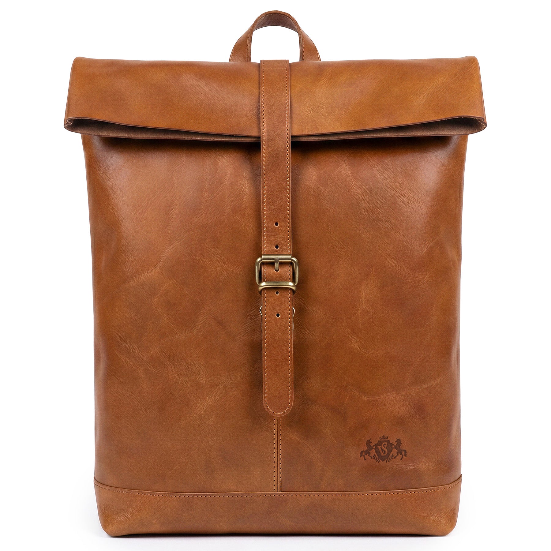 Rucksack Echtleder Bild-frontal