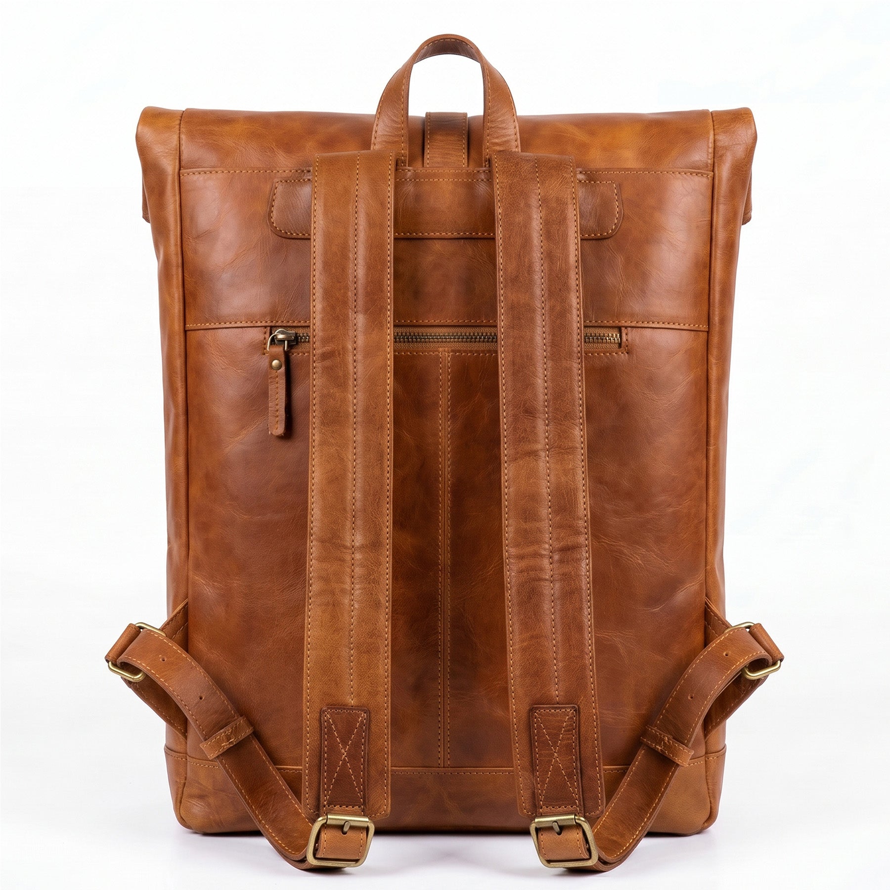 Rucksack Echtleder Bild-ruecken