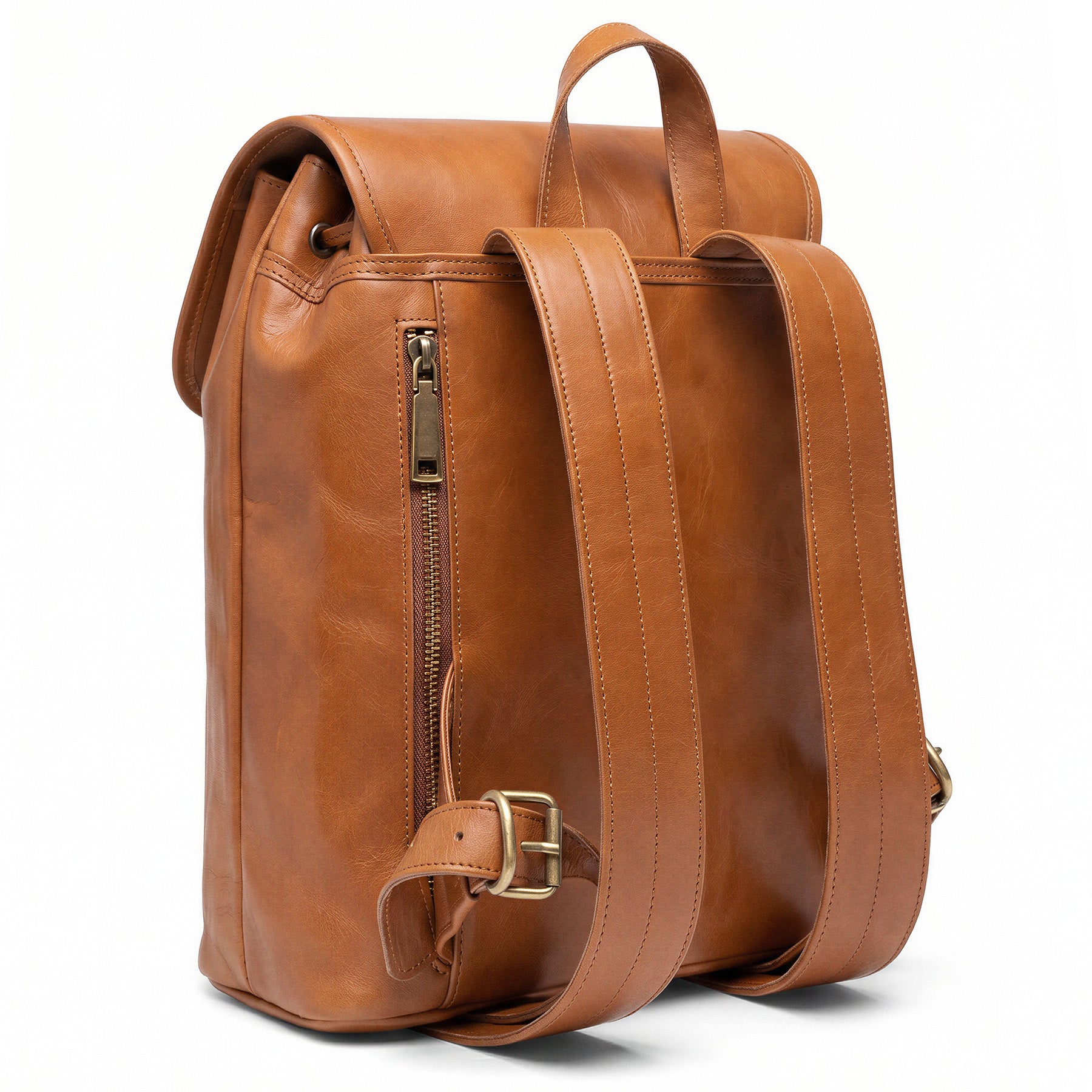 Rucksack Echtleder Bild-ruecken