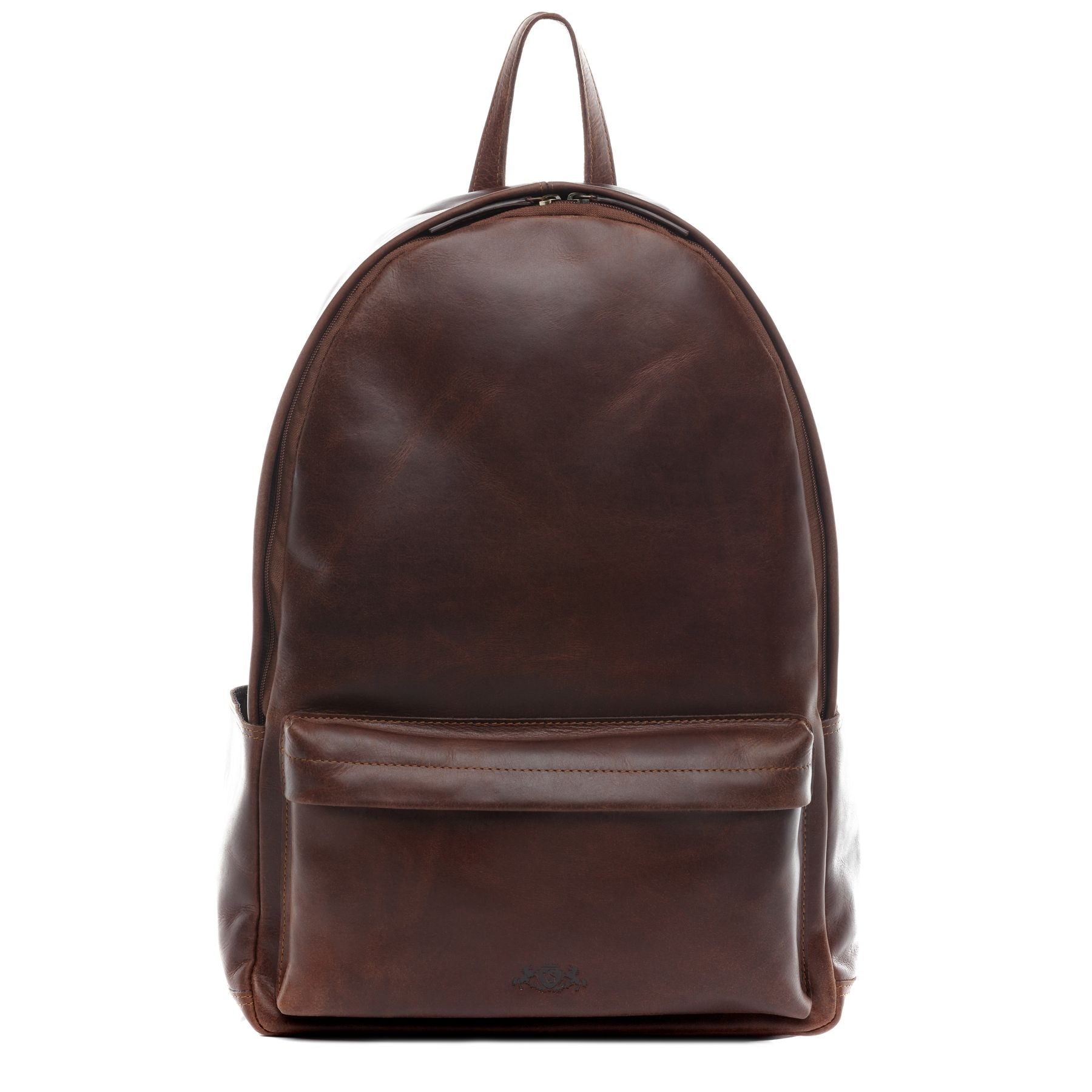 SID & VAIN Rucksack Leder-xl ARCHIE braun-cognac 20107