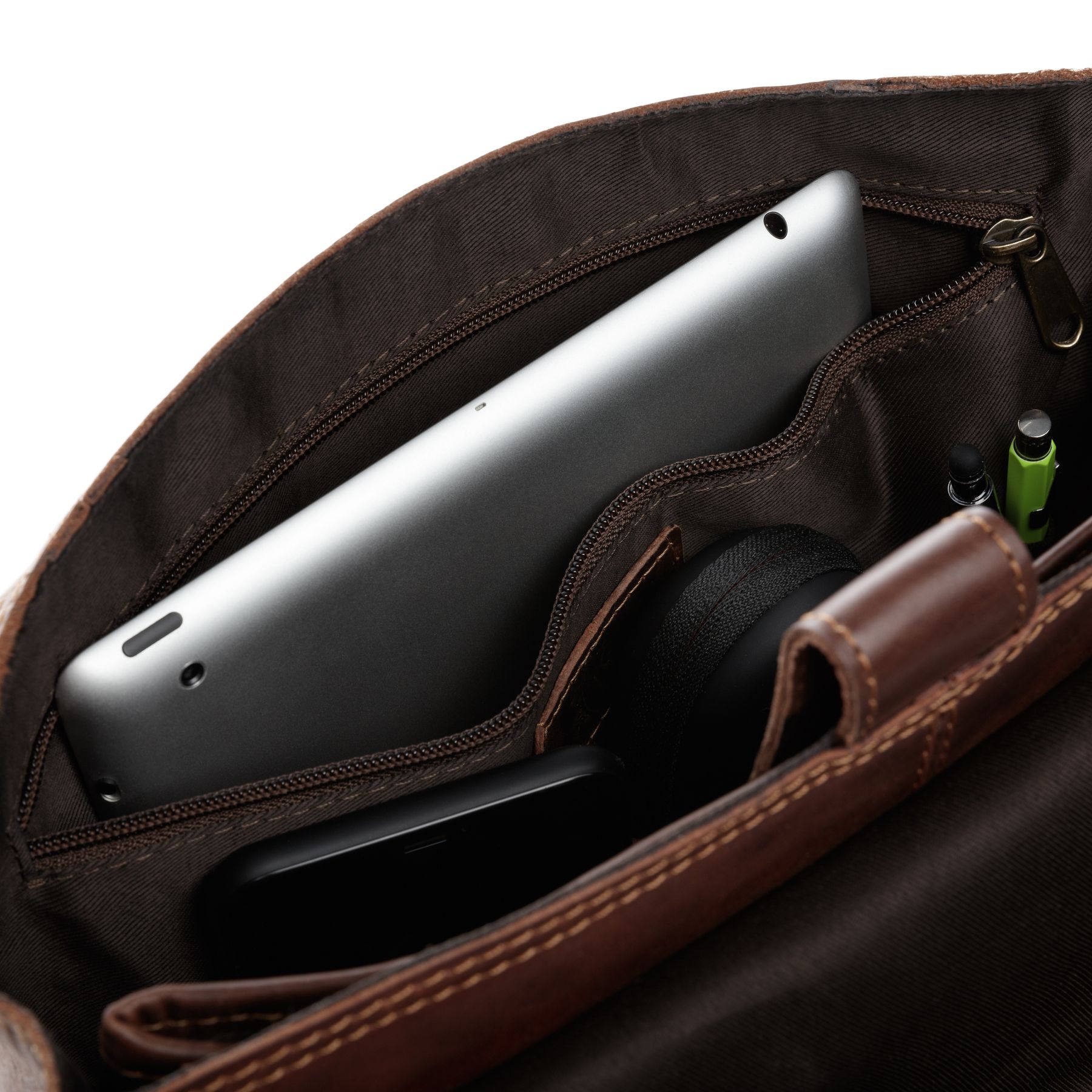 SID & VAIN Rucksack Leder ETON braun-cognac 20869