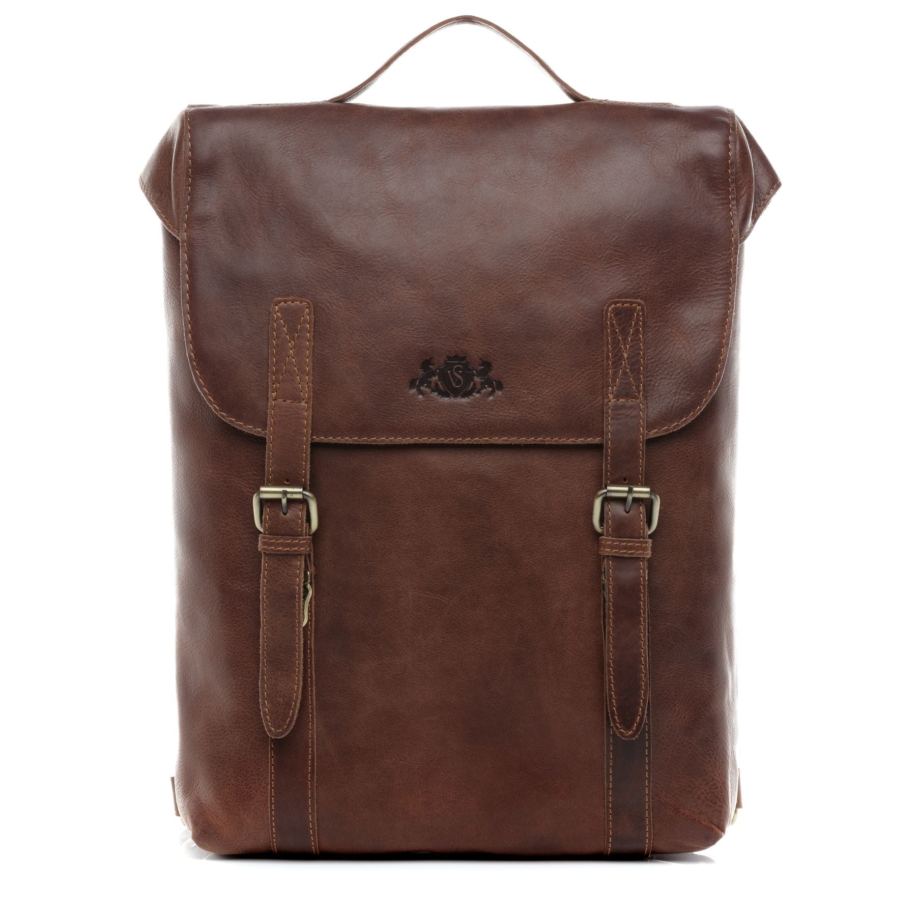 SID & VAIN Rucksack Leder ETON braun-cognac 20865