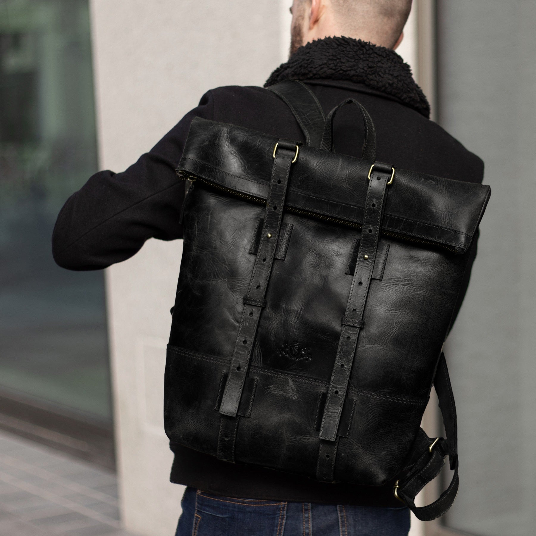 SID & VAIN Rucksack Leder CHAZ  29175