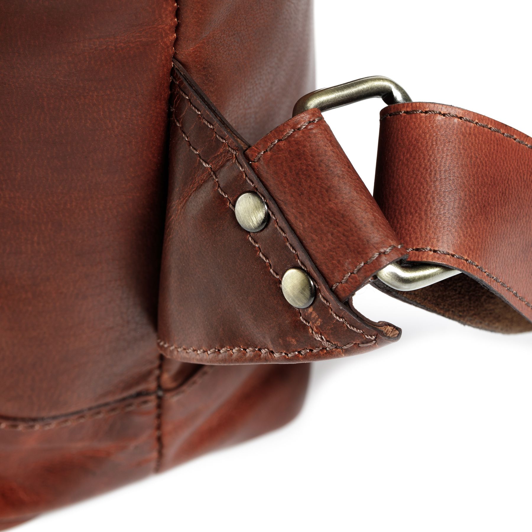 SID & VAIN Rucksack Leder JAY chestnut 29305