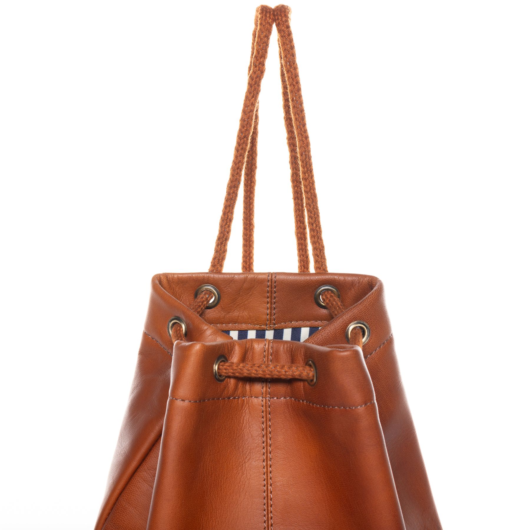 SID & VAIN Turnbeutel Leder JESSIE chestnut 41996