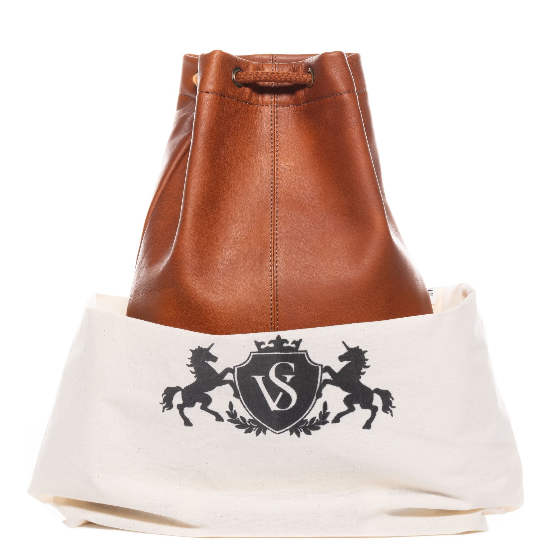 SID & VAIN Turnbeutel Leder JESSIE chestnut 41999