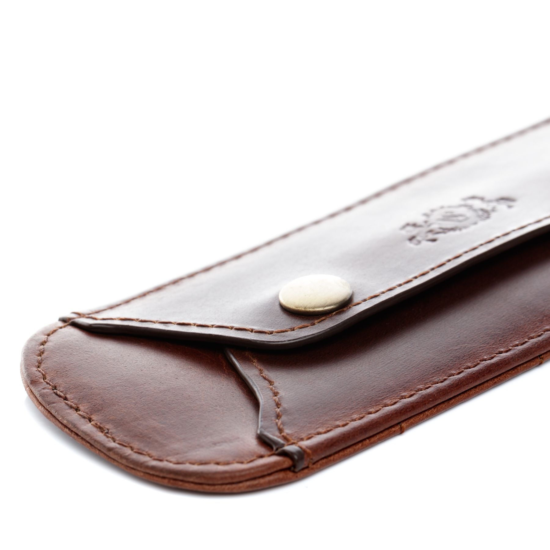 SID & VAIN Schultertasche Leder-patch JEFFY braun-cognac 20005