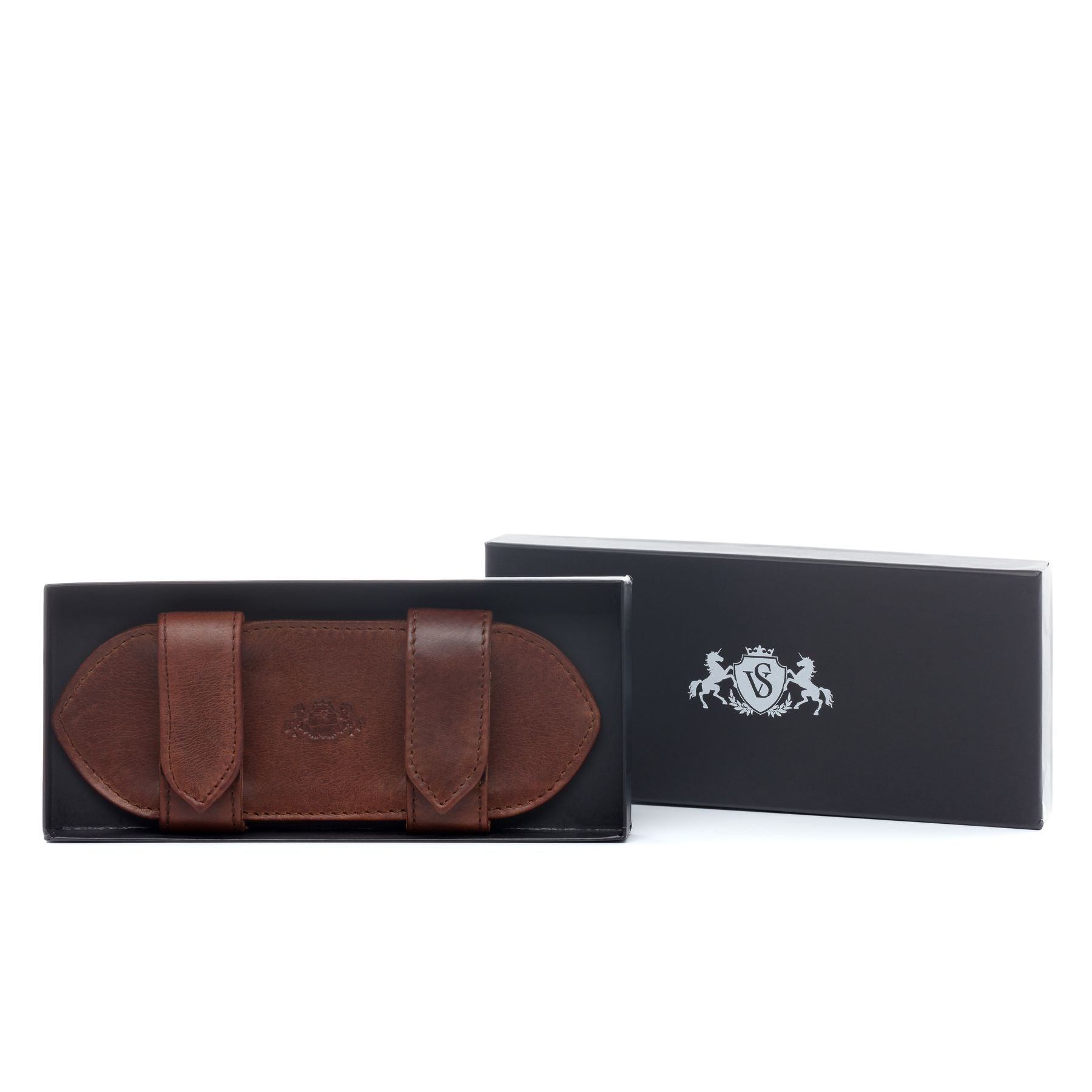 SID & VAIN Schultertasche Leder-patch JOFFREY braun-cognac 20011