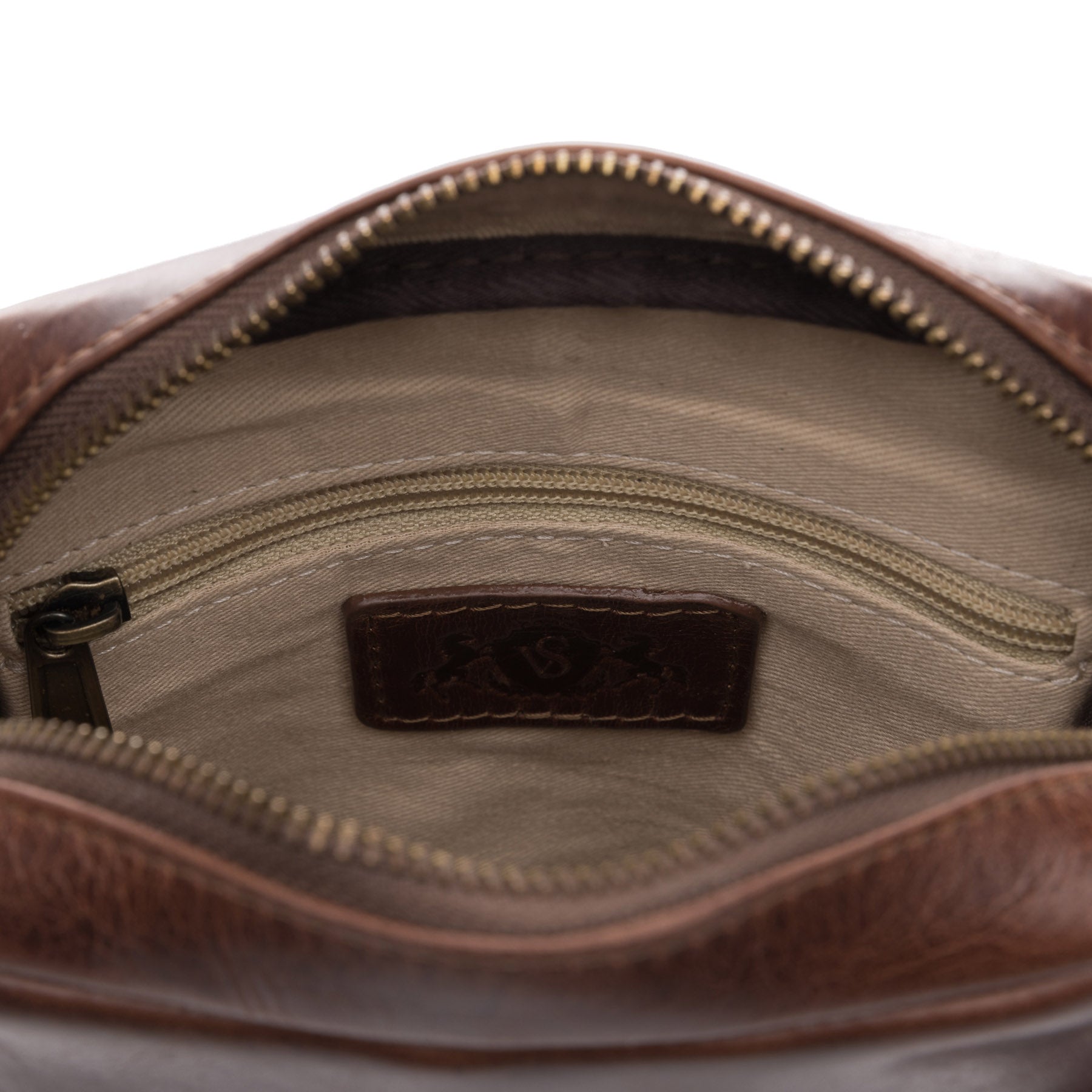 SID & VAIN Umhängetasche Leder DUBLIN braun oder schwarz 39001