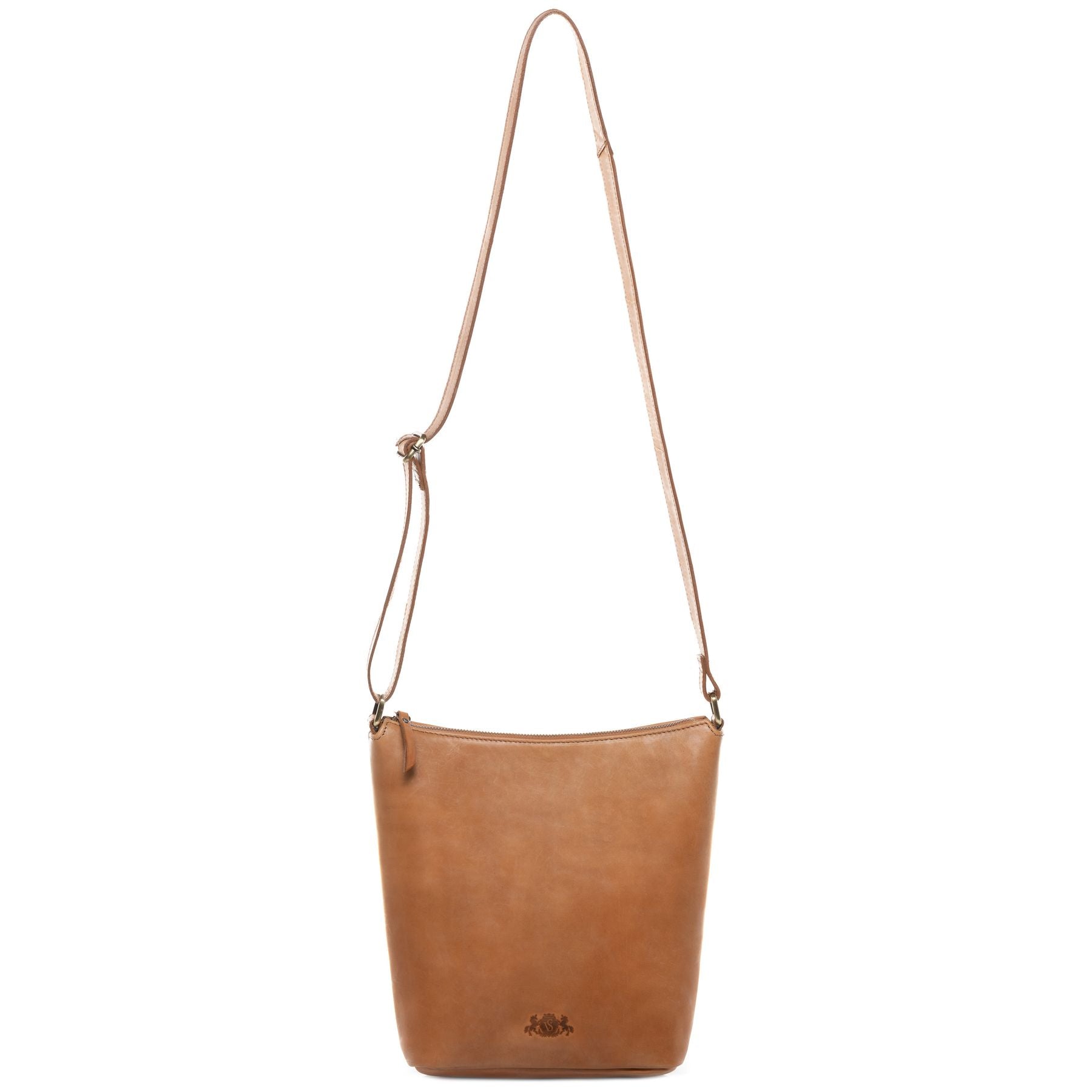 SID & VAIN Hobo Bag Leder-crossbody HEATHROW natural-light-tan 34560