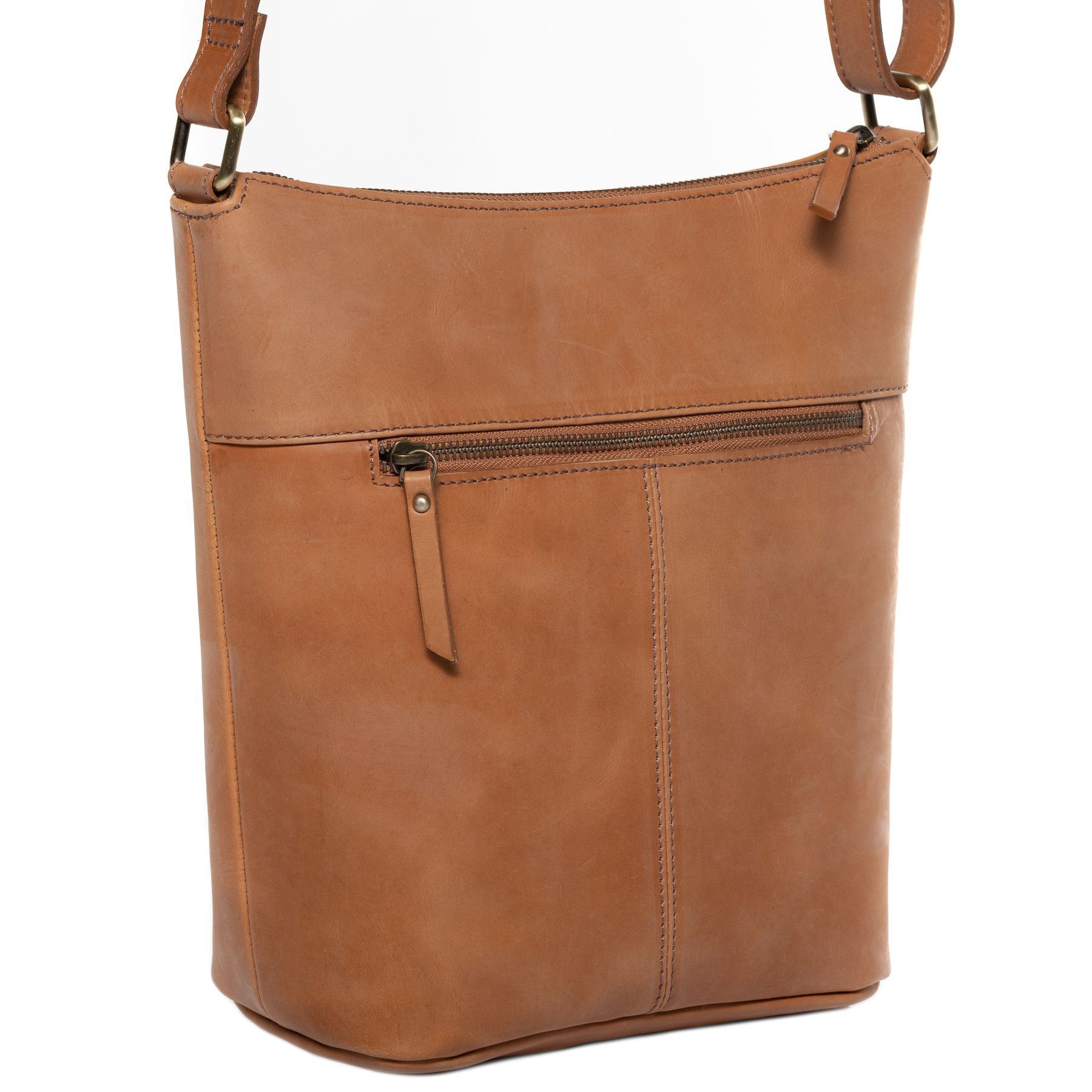 SID & VAIN Hobo Bag Leder-crossbody HEATHROW natural-light-tan 34566