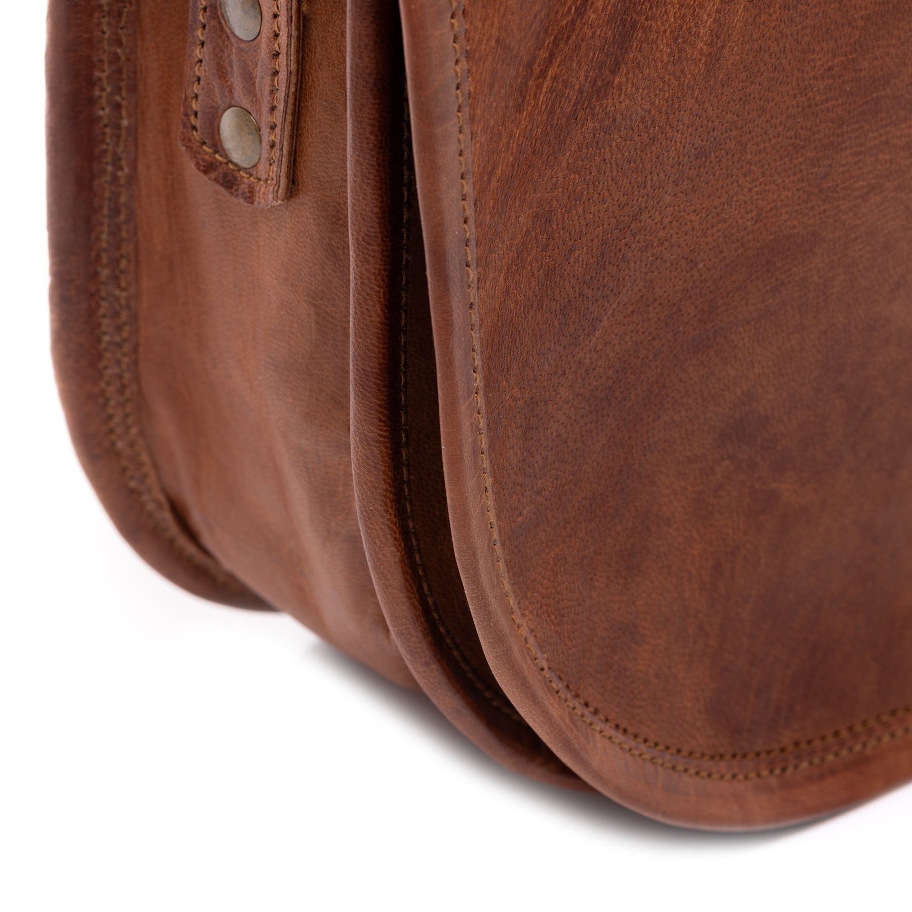 SID & VAIN Schultertasche Leder HAZEL braun Umhängetasche 43856