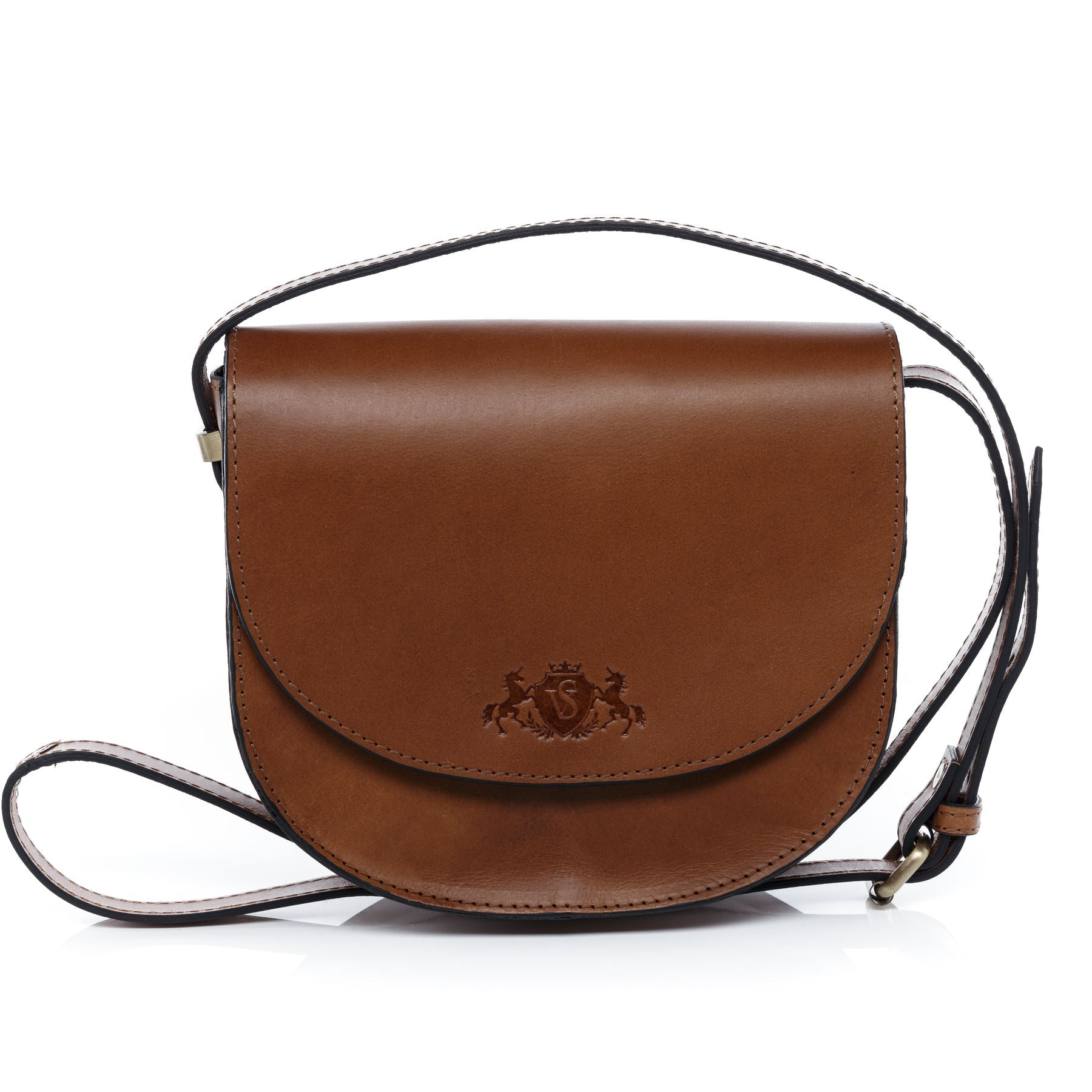 SID & VAIN Schultertasche Leder TRISH versch. Farben GröÃŸen Handtasche Leder 23