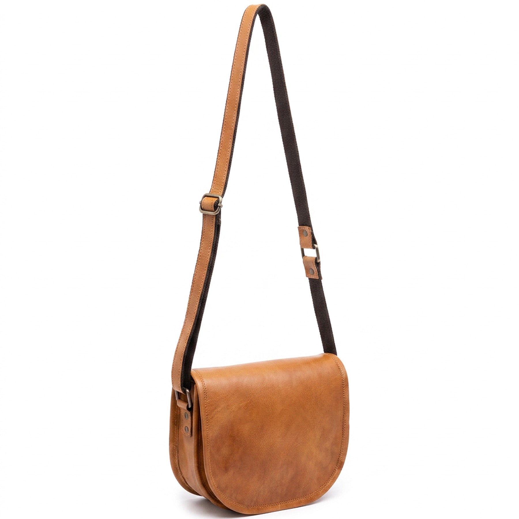 Schultertasche Ziegenleder Schultergurt