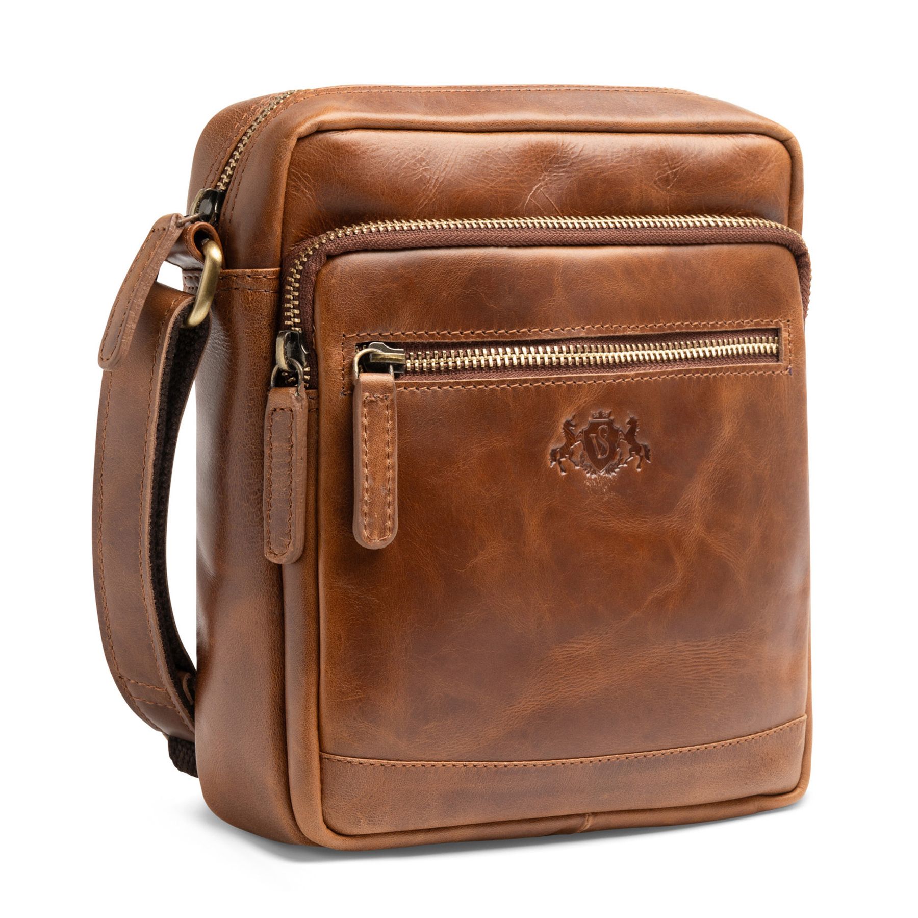 Umhängetasche Leder CLARK Schultertasche