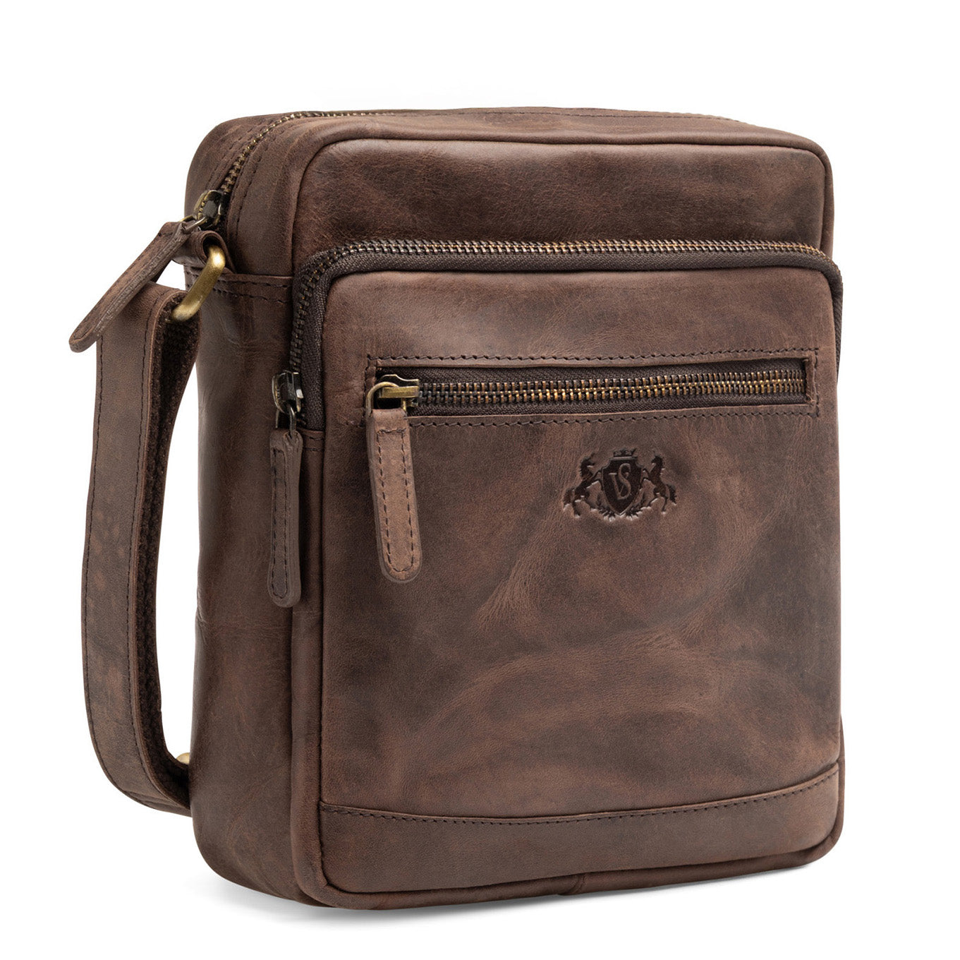 Umhängetasche Leder CLARK Schultertasche