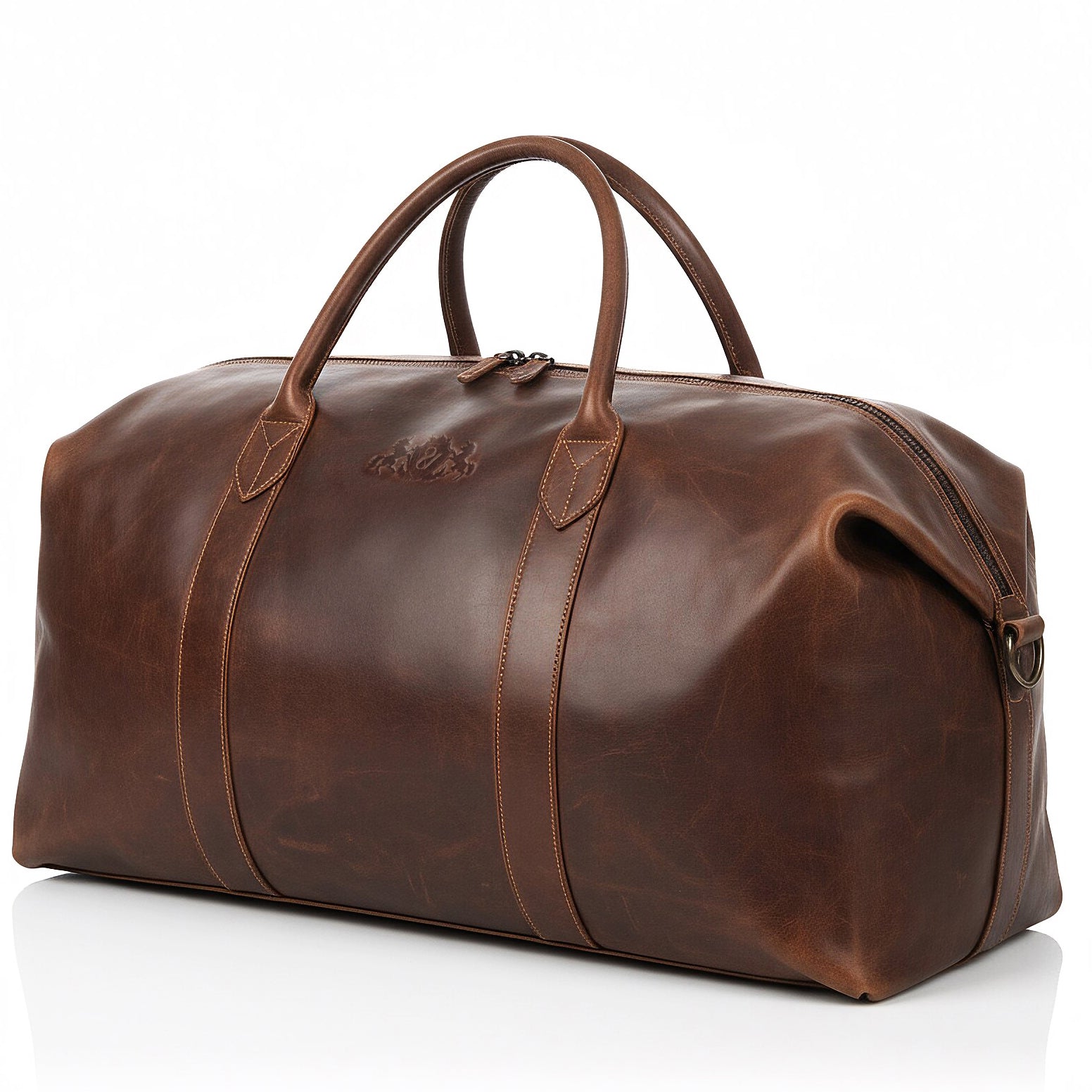 Reisetasche groß Leder braun CHESTER Weekender